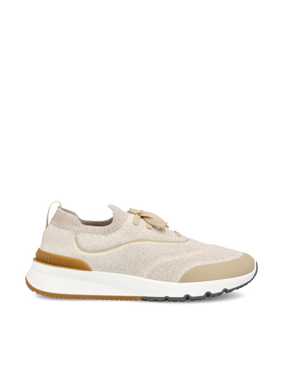 Sneakers realizzate in maglia. MZUEHRO342 CLC32 BRUNELLO CUCINELLI 
