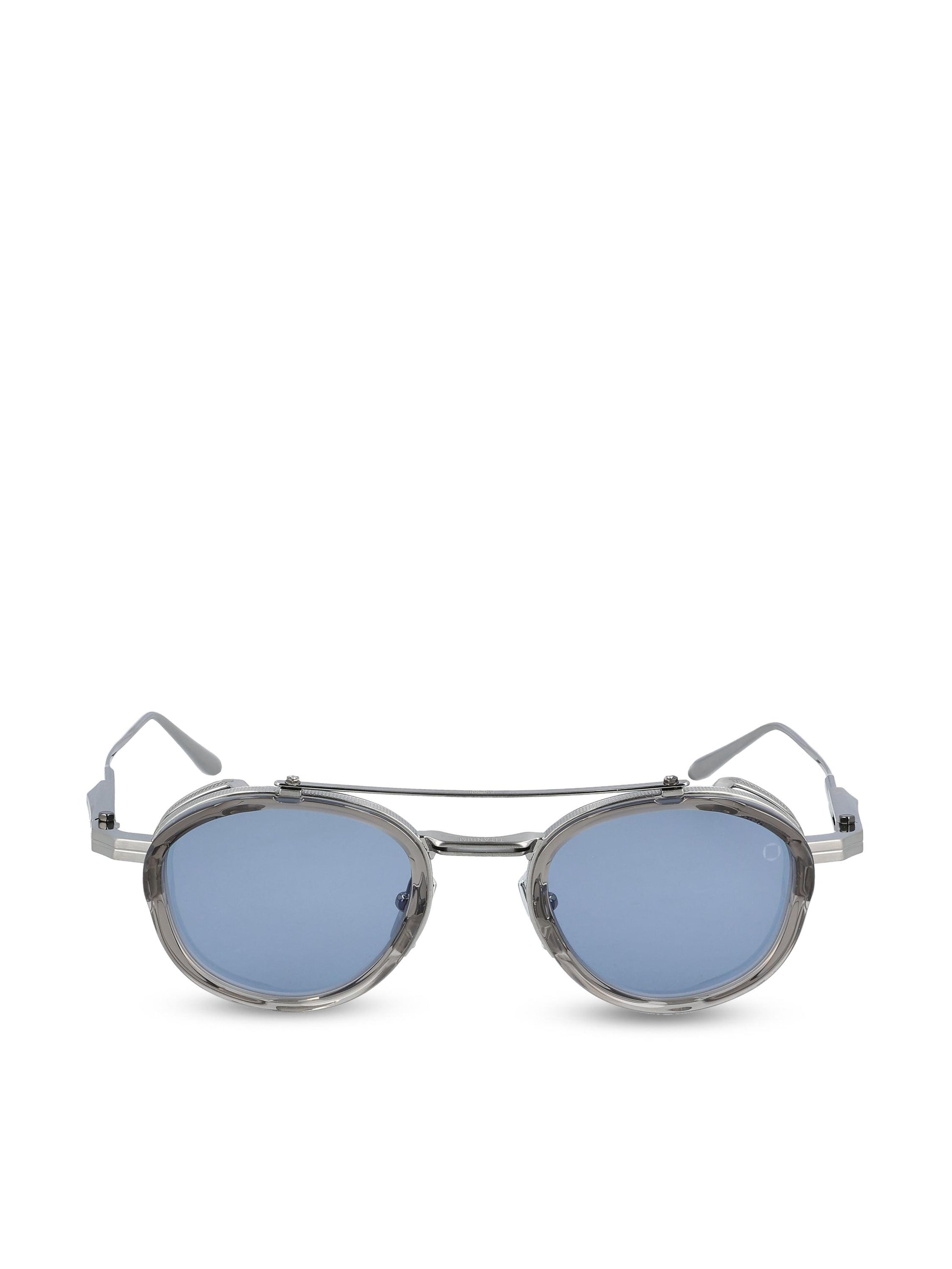 Occhiali da sole realizzati in titanio AKS-512B-46 PLD - GRY AKONI 