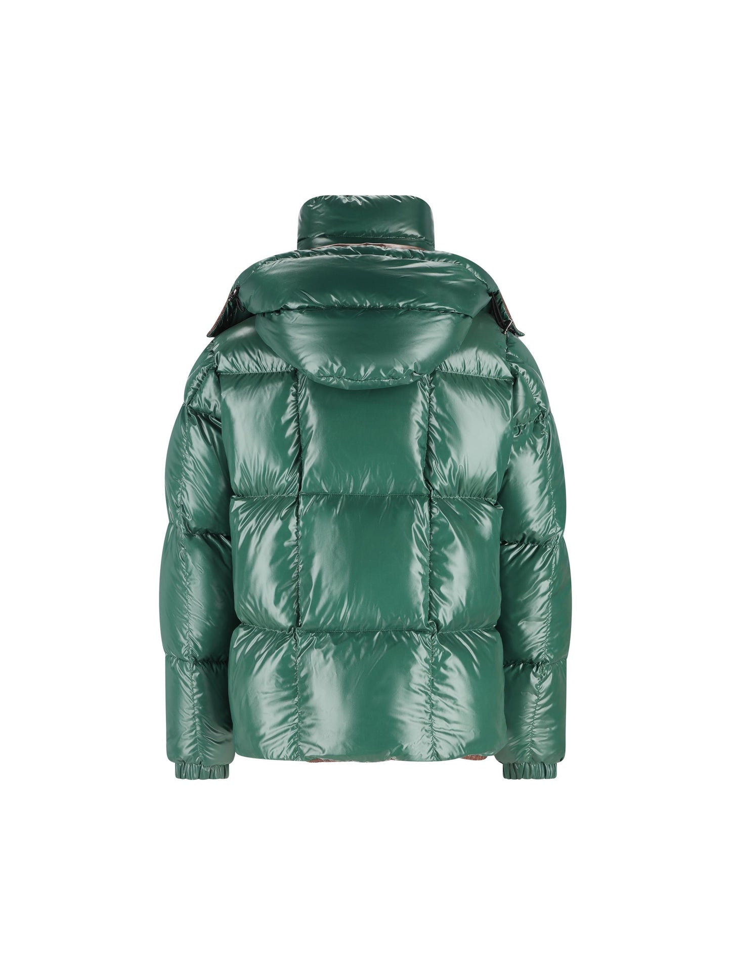 Piumino corto realizzato in nylon laqué. M1A00187 597Z8866 MONCLER 