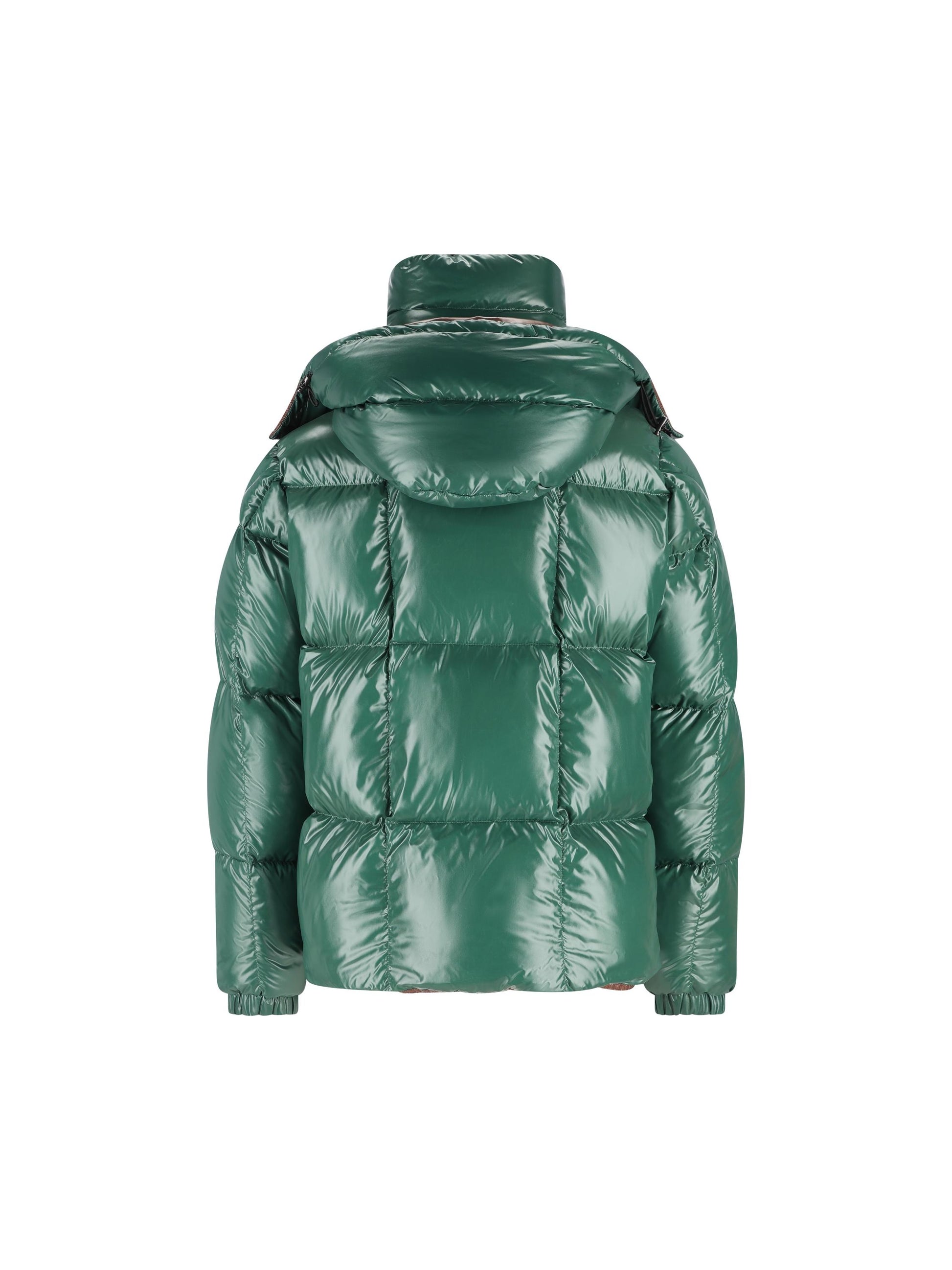 Piumino corto realizzato in nylon laqué. M1A00187 597Z8866 MONCLER 