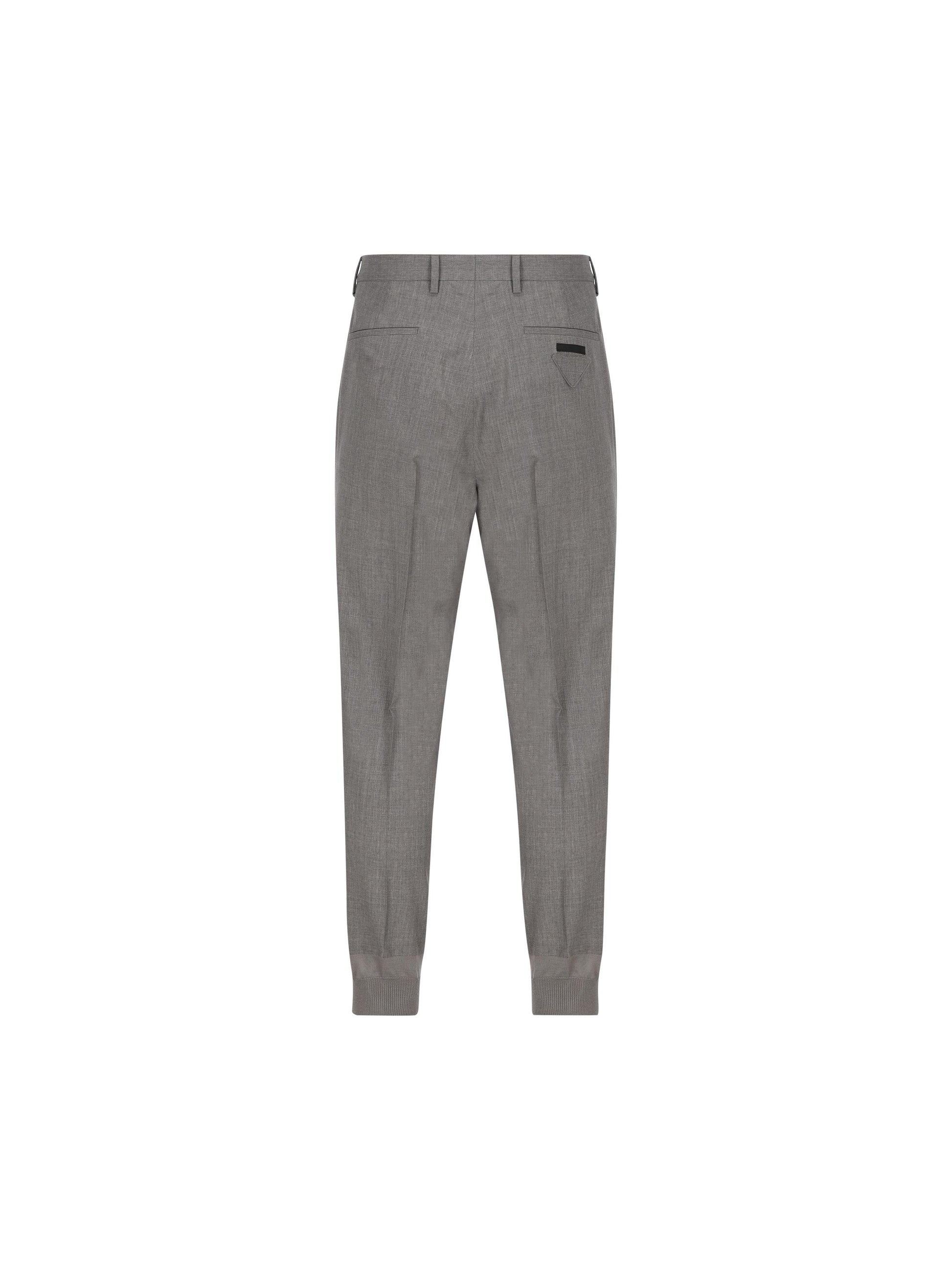 Pantaloni realizzati in lana. UP0366 1XMYF0031 PRADA 