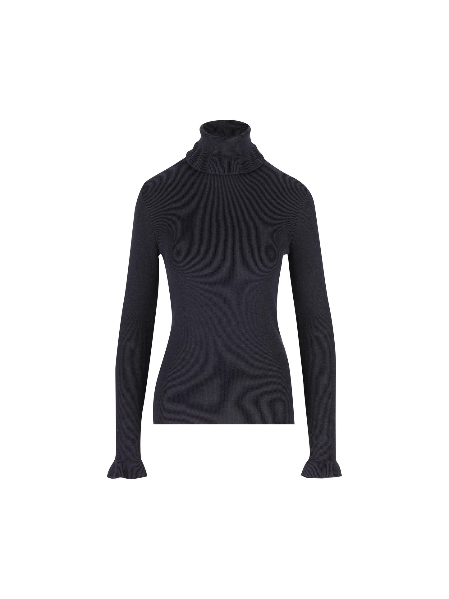 Pullover dolcevita aderente in maglia di lana e cotone. CH25AMP14520 4C4 CHLOE' 