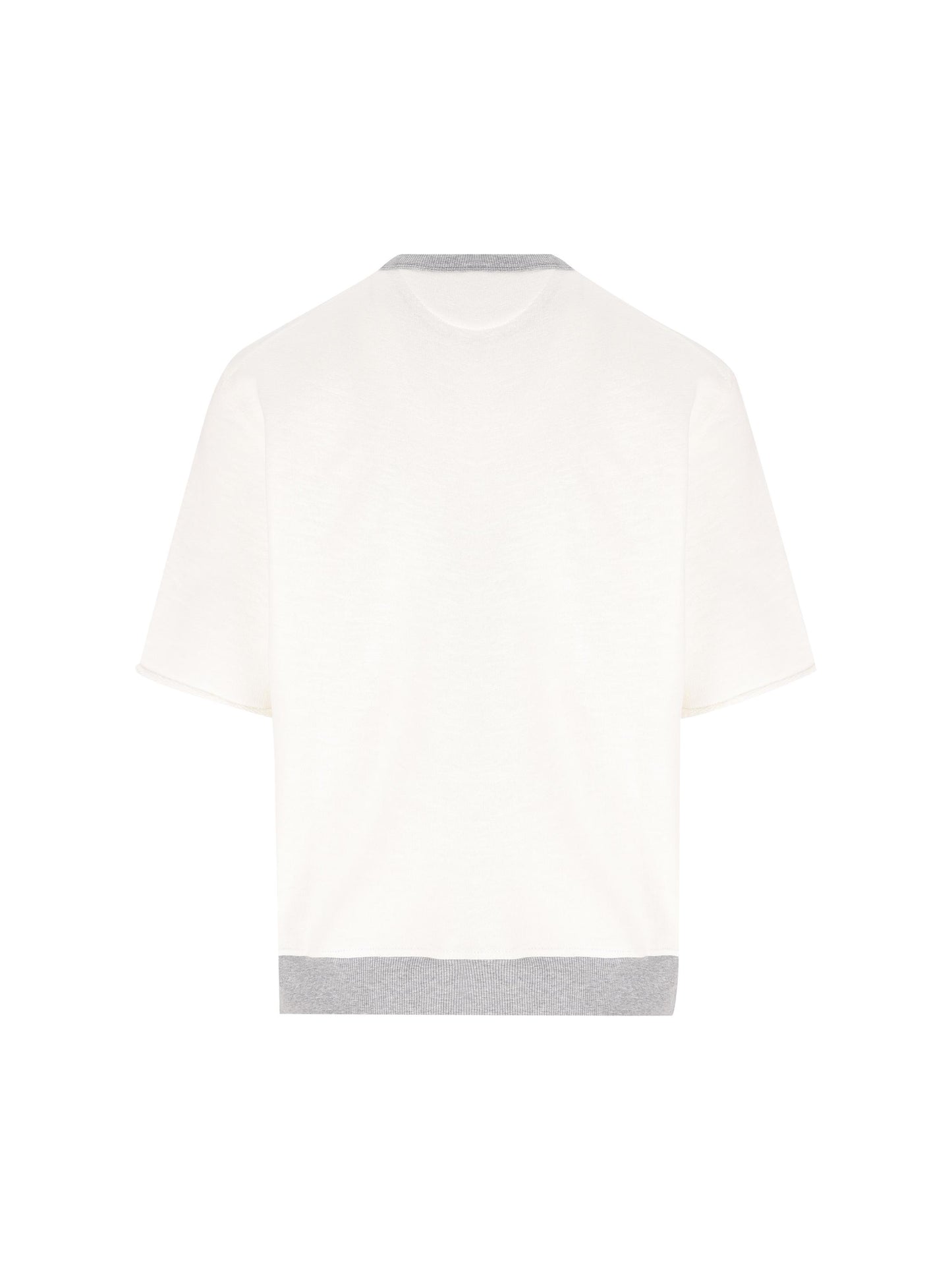 Maglia realizzata in cotone e lino. MR8313378G CTQ27 BRUNELLO CUCINELLI 