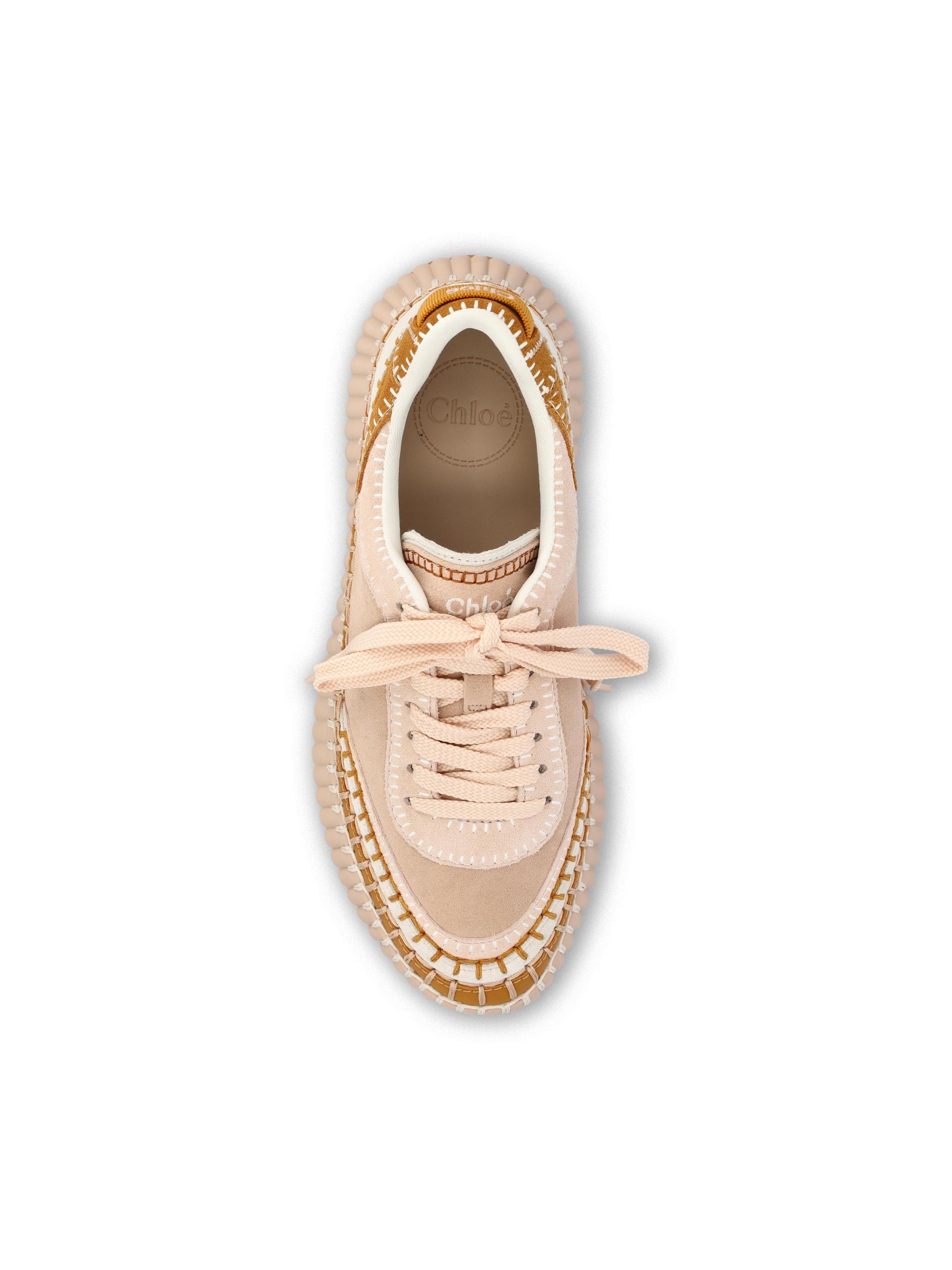 Sneakers realizzate in pelle scamosciata. CHC24A00RMS 6I5 CHLOE' 