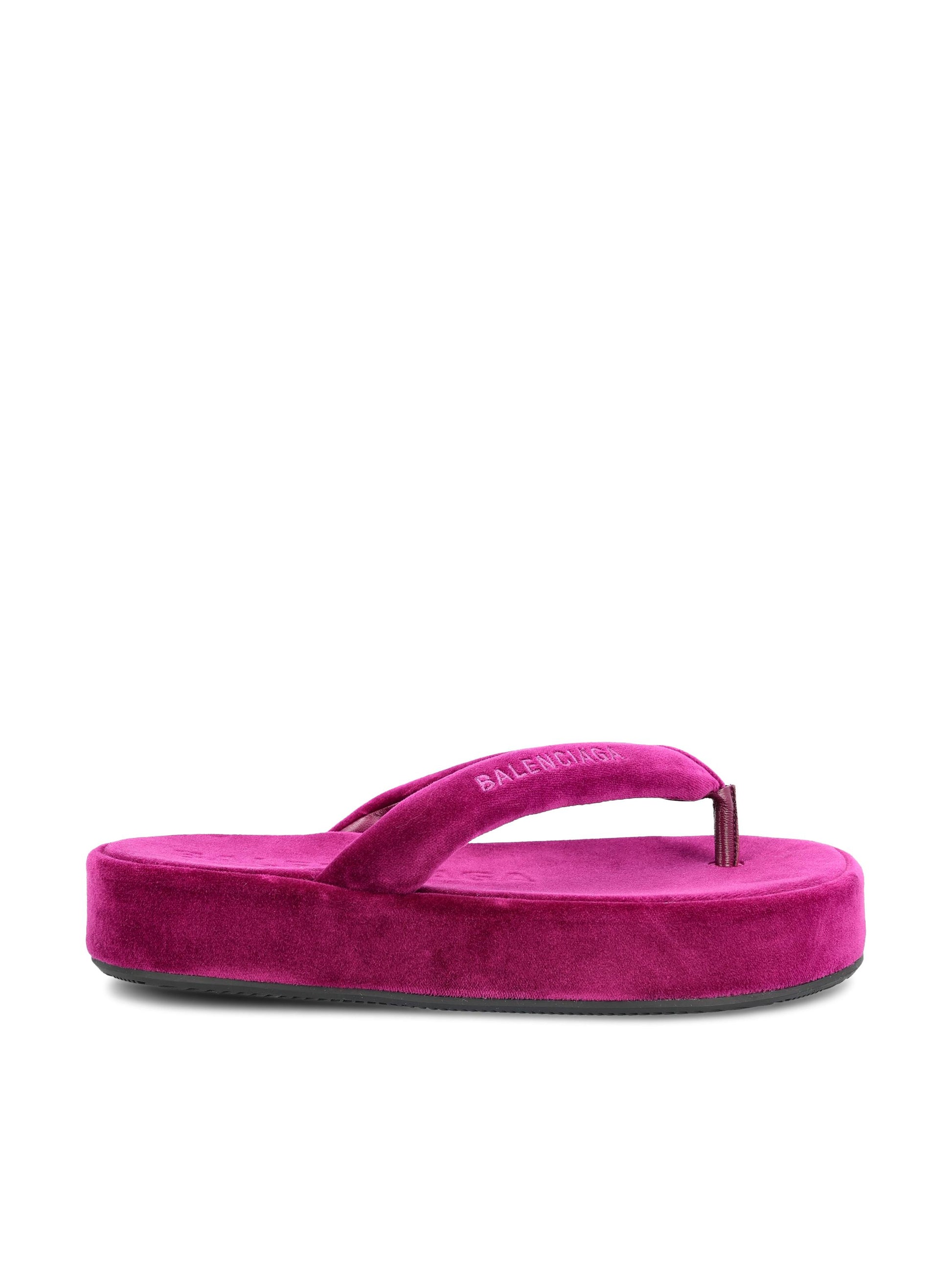 Infradito in viscosa ed elastan. 869749 WCDQ05590 BALENCIAGA 