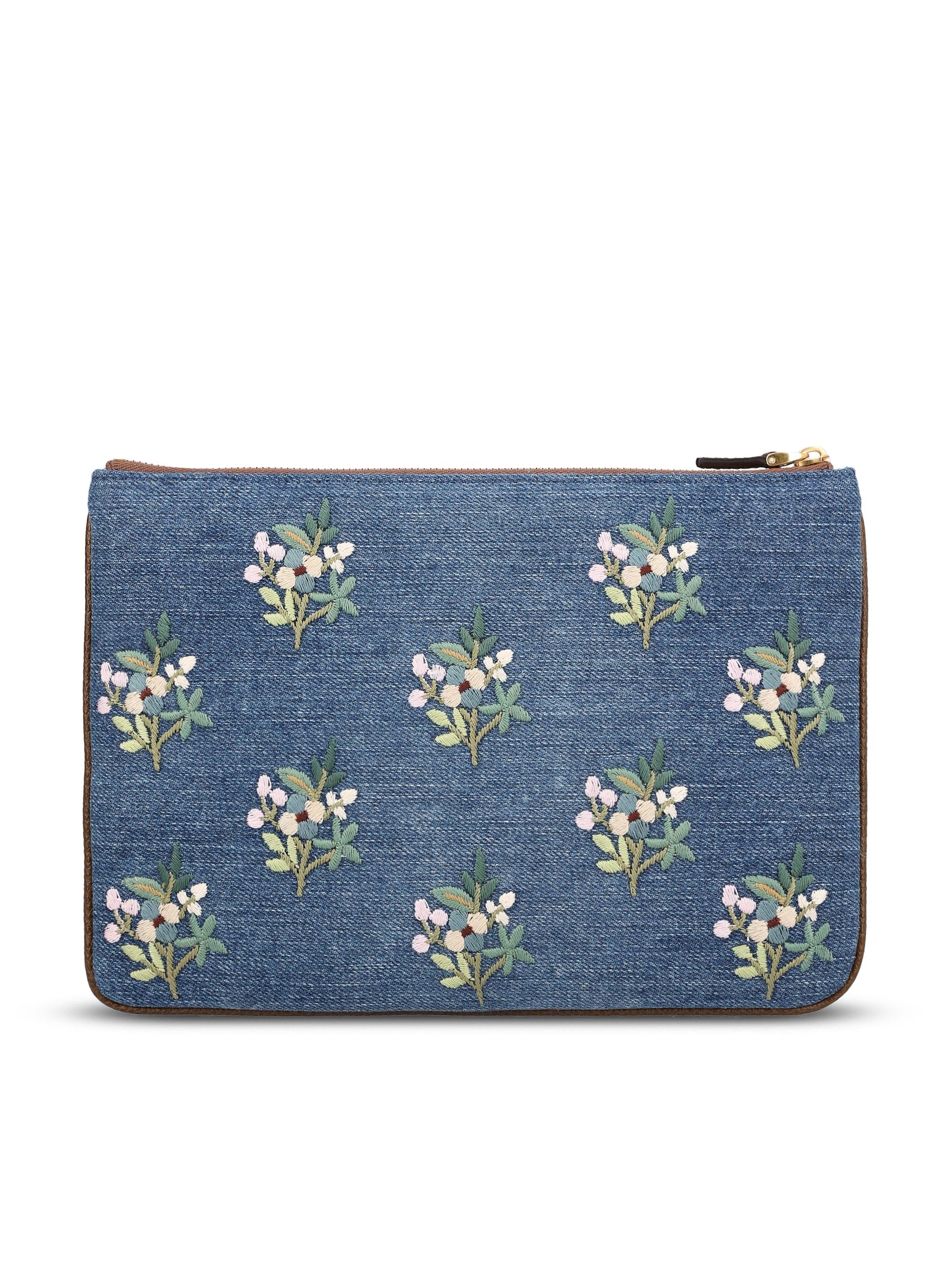 Pochette in denim. 8W0P0AK4MDU AXM VALENTINO GARAVANI 