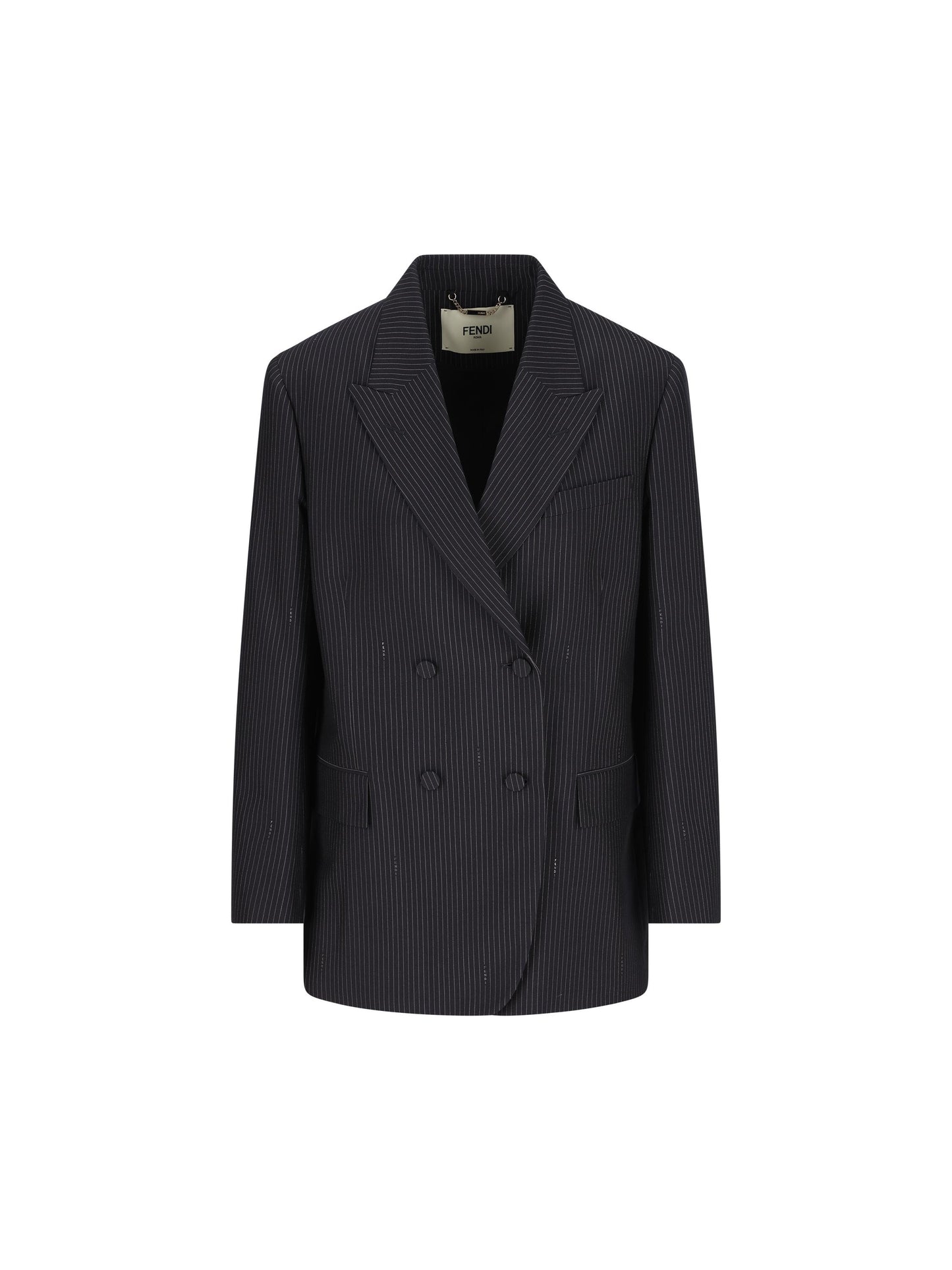 Blazer doppiopetto in lana. FJ7685 AW7IF0QG3 FENDI 