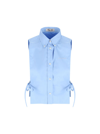 Camicia realizzata in cotone. MK2024 19SEF0076 MIU MIU 