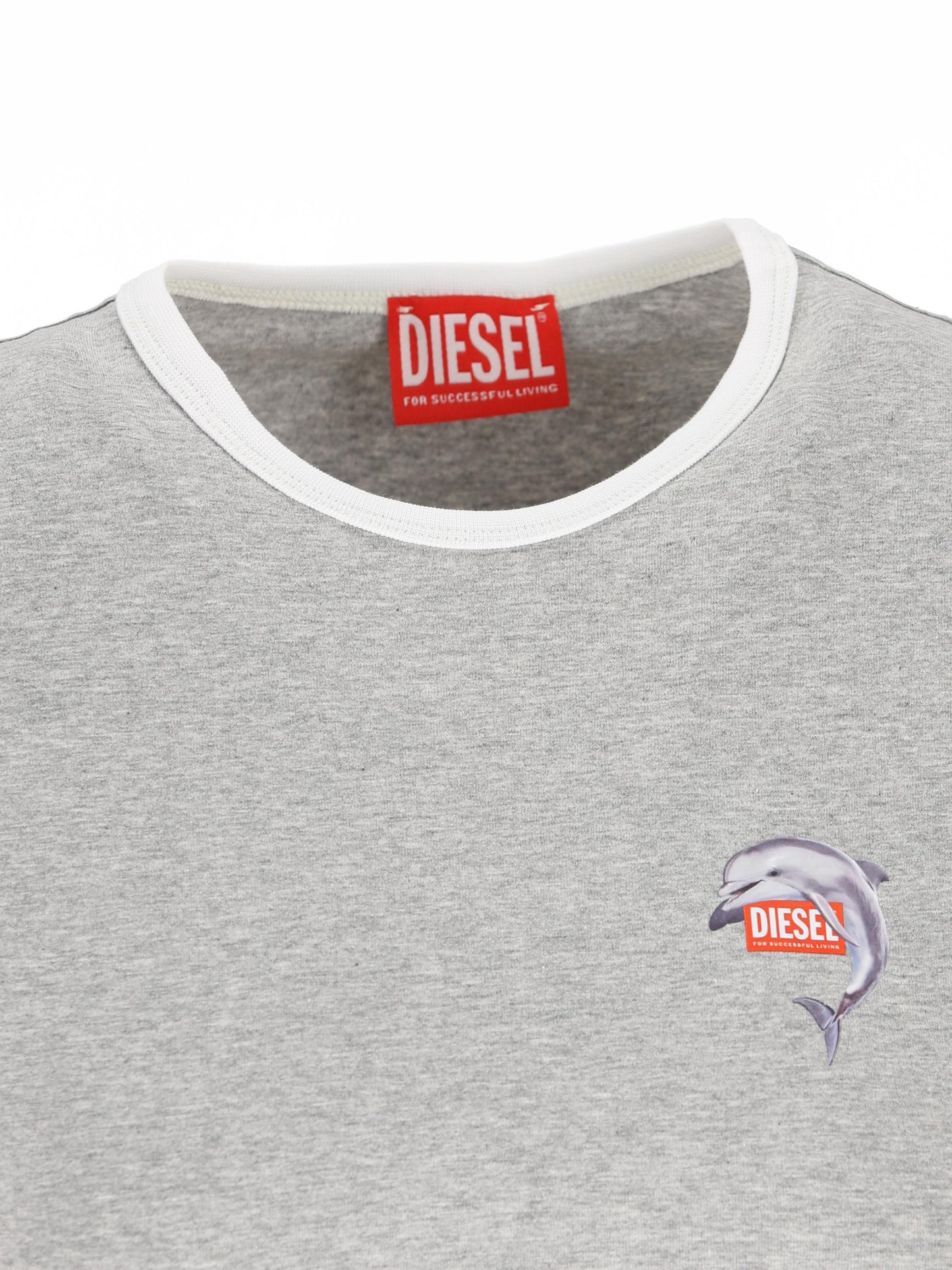 T-Shirt realizzata in cotone ed elastan. A21917 0QHHA9CB DIESEL 