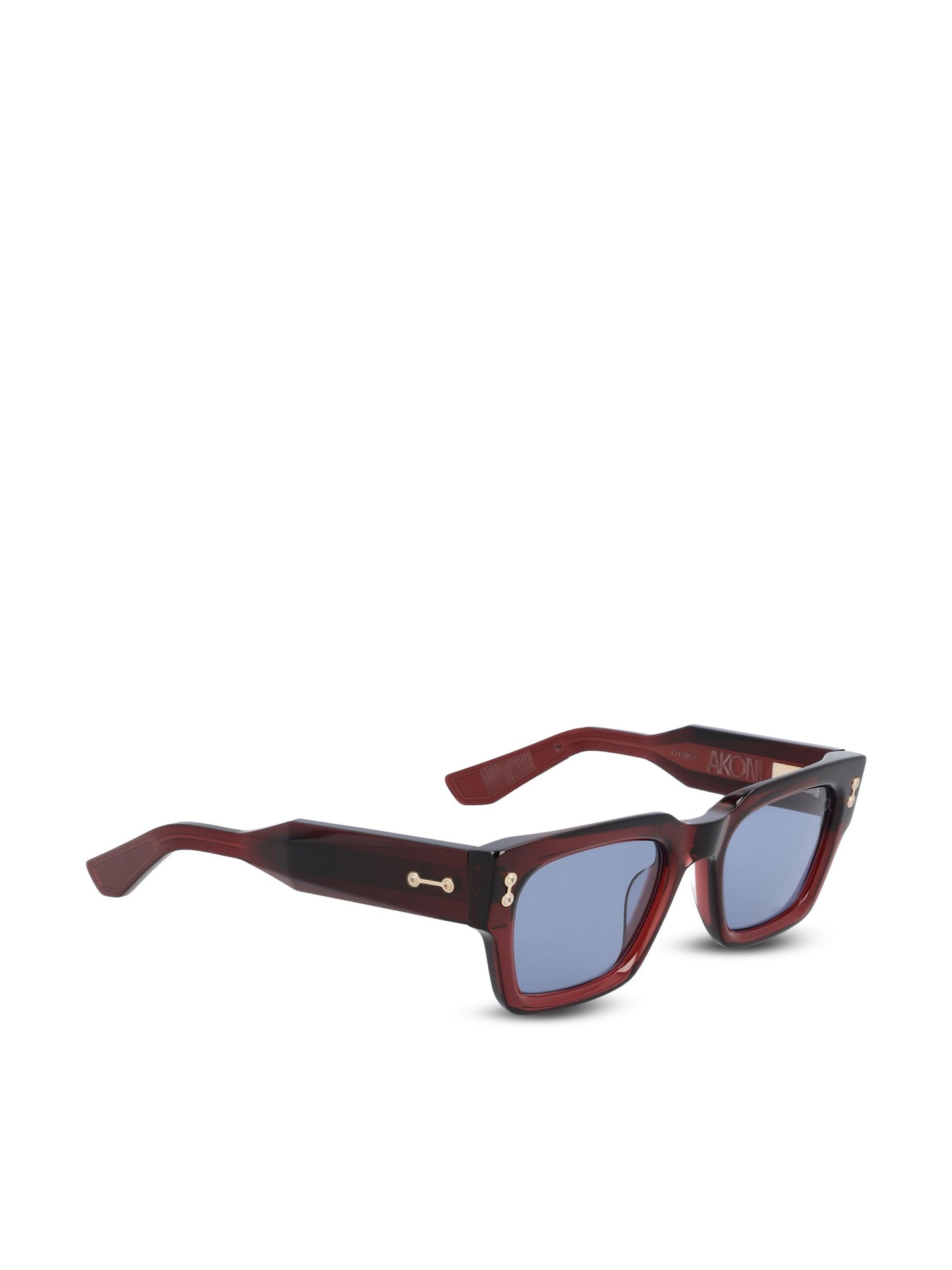 Occhiali da sole realizzati in acetato. AKS-114B-52 BRG - GLD AKONI 