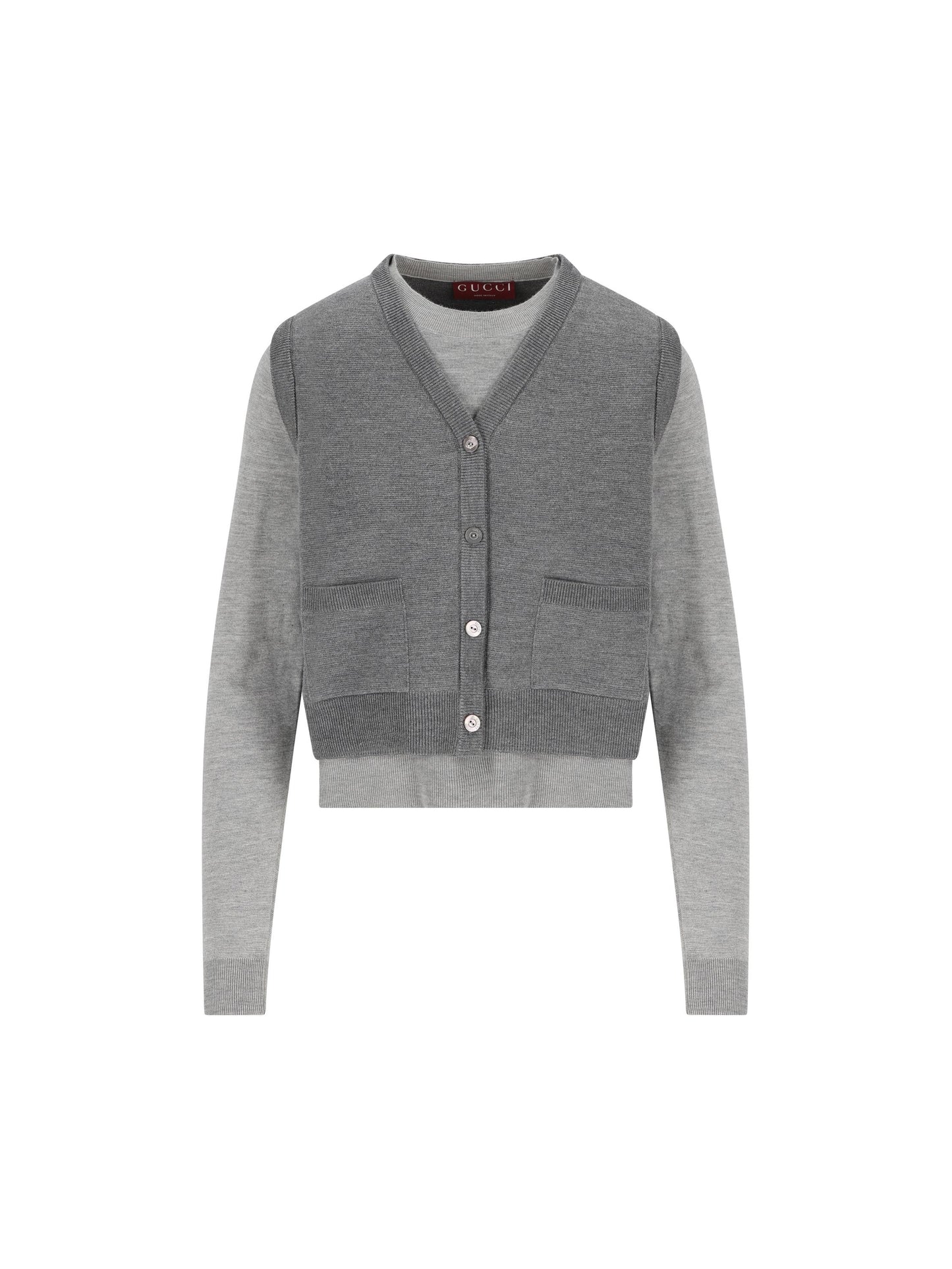 Maglia realizzata in lana e seta. 828772 XKEVM1036 GUCCI 