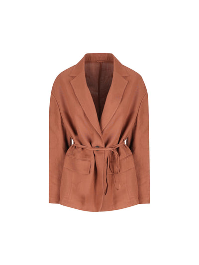 Giacca realizzata in viscosa e lino. MH1267591 C4182 BRUNELLO CUCINELLI 