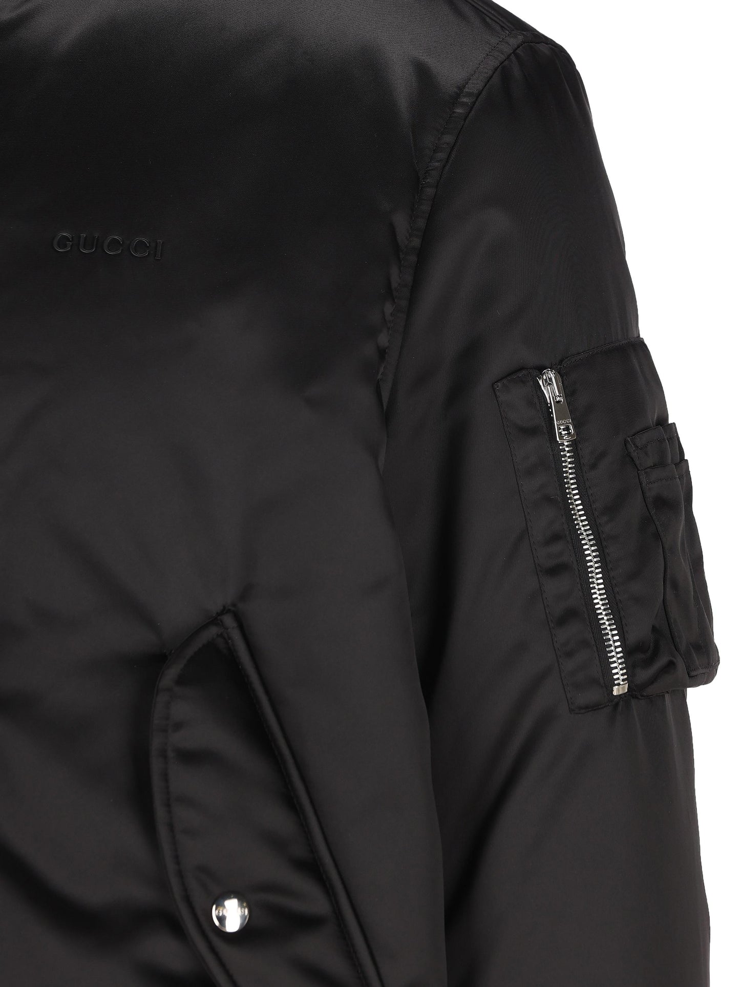 Bomber in tessuto nylon. 823418 ZAADM1000 GUCCI 