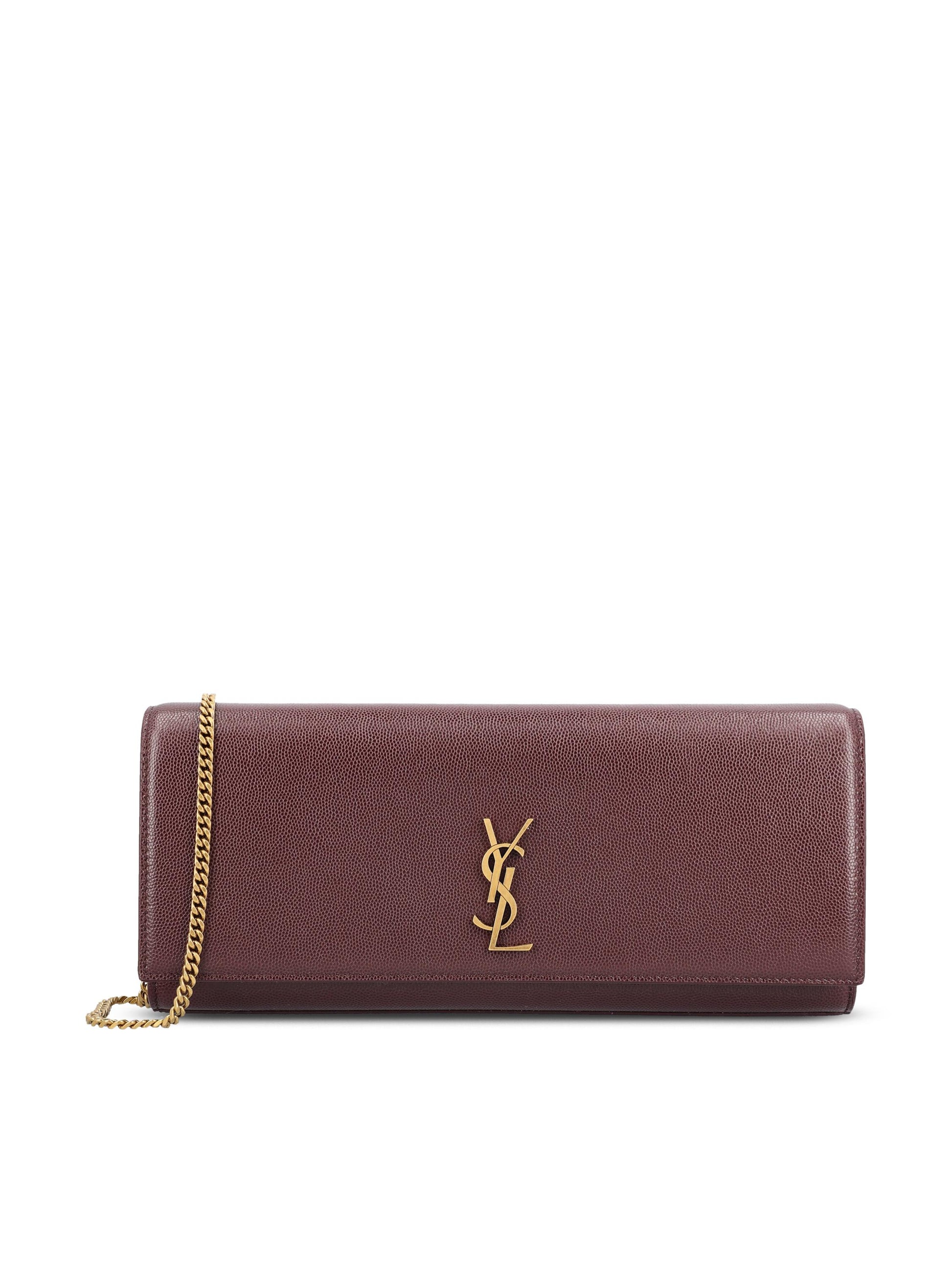 Clutch realizzata in pelle. 851921 AAGBE6195 SAINT LAURENT 