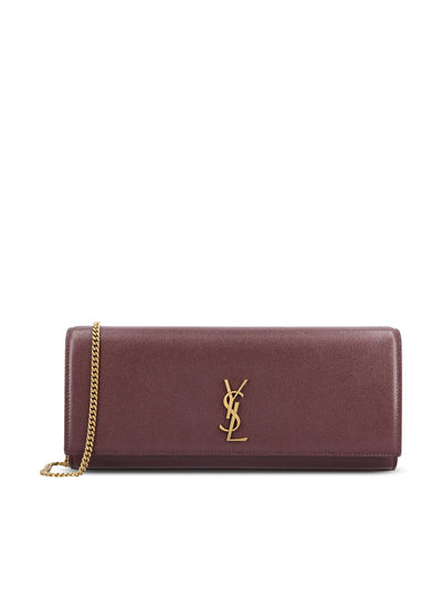 Clutch realizzata in pelle. 851921 AAGBE6195 SAINT LAURENT 