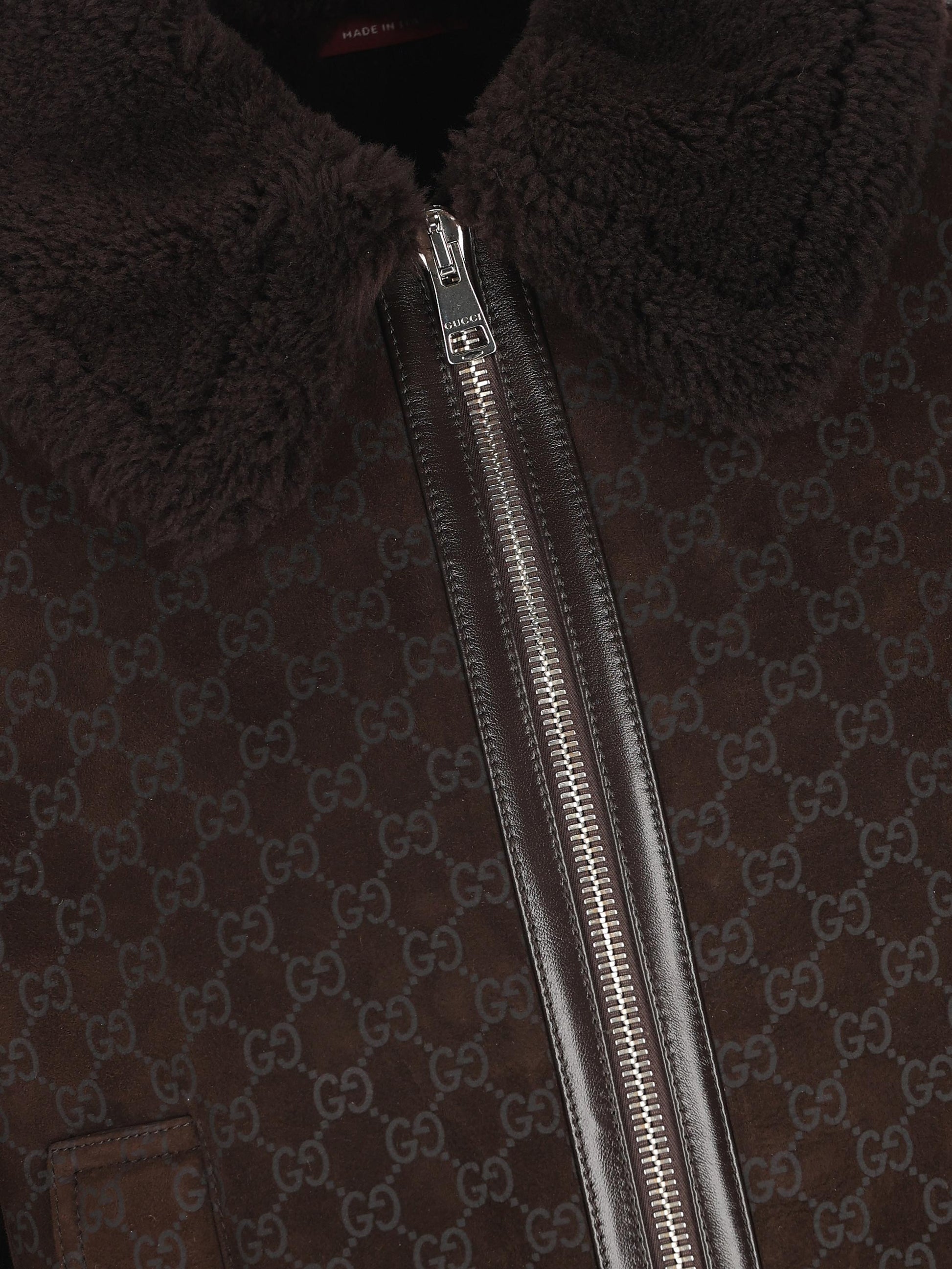 Giacca in pelle. 835526 XSAGB2037 GUCCI 