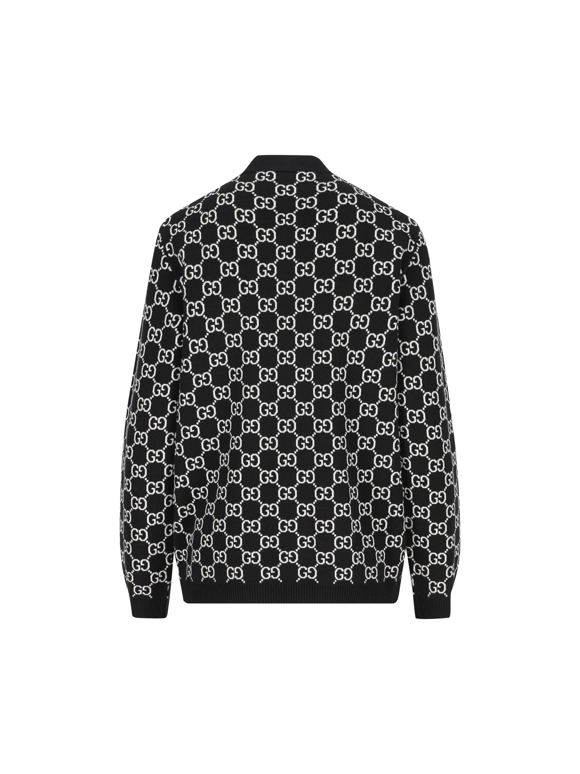 Cardigan reversibile realizzato in lana. 798157 XKEJP1070 GUCCI 