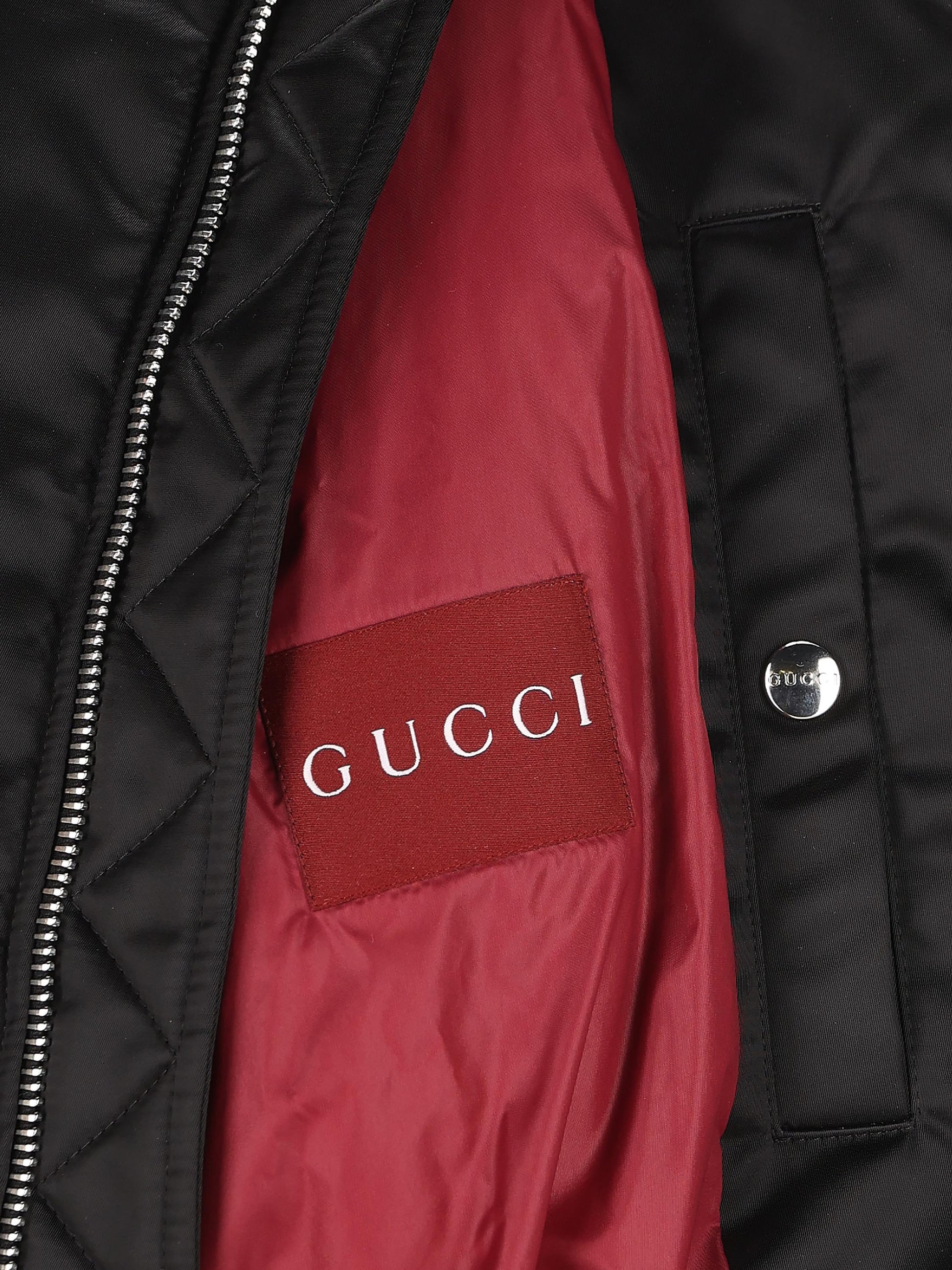 Bomber in tessuto nylon. 823418 ZAADM1000 GUCCI 