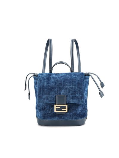 Zaino realizzato in denim. 8BZ057 AWDVF1UJW FENDI 