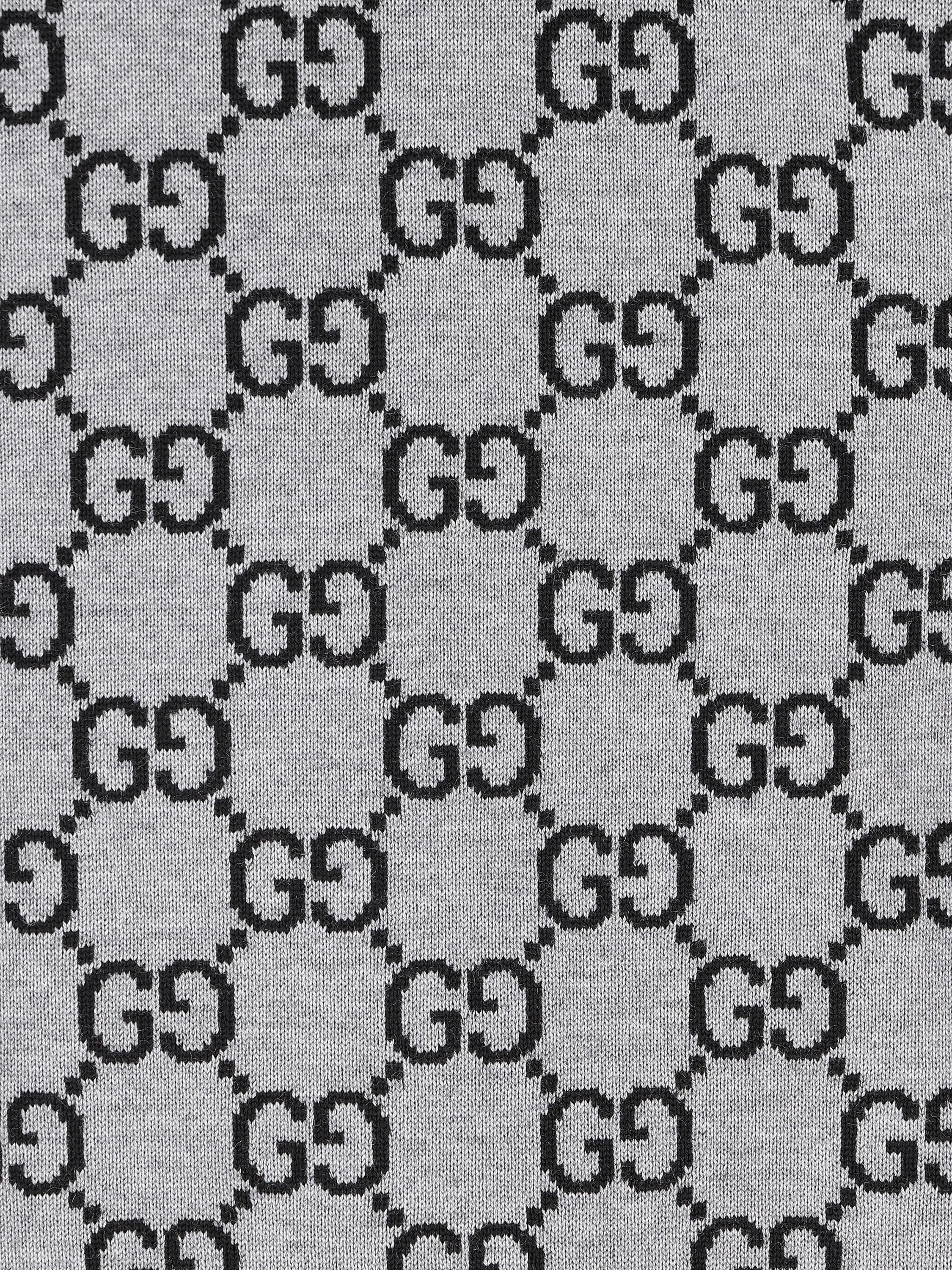 GUCCI GGロゴパターン GUCCI Reversible Wool Sweater- Franzkraler.com