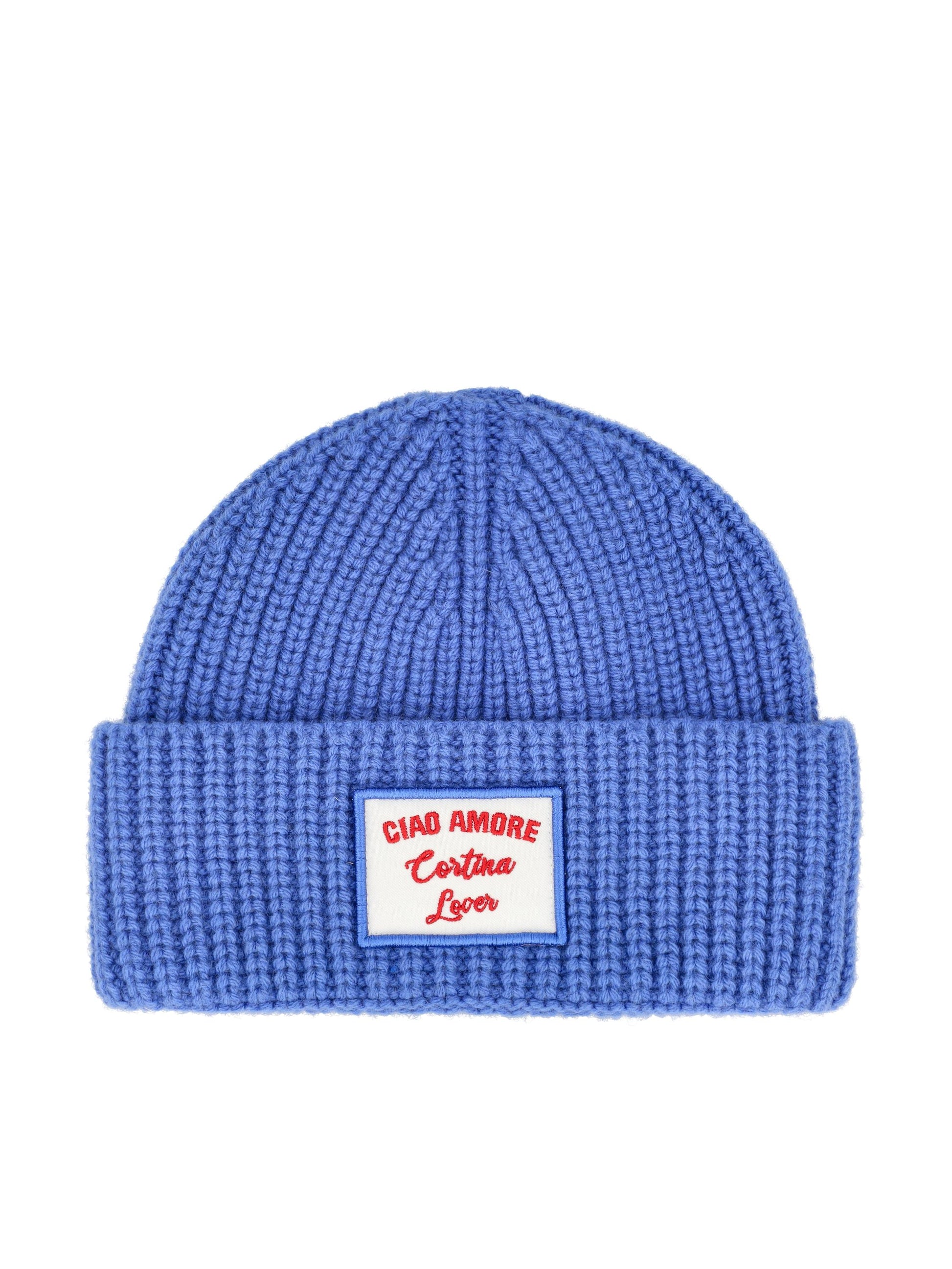 Cappello in lana e cashmere "Ciao Amore Cortina Lover" F25EM2831K 11 GIADA BENINCASA 