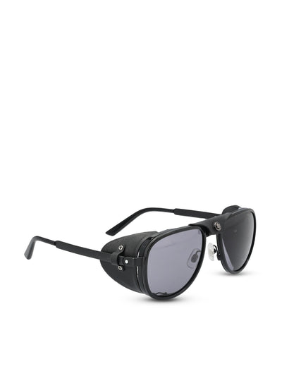 Occhiali da sole realizzati in metallo. MB0455S BLACK-BLACK-SMOKE MONTBLANC 