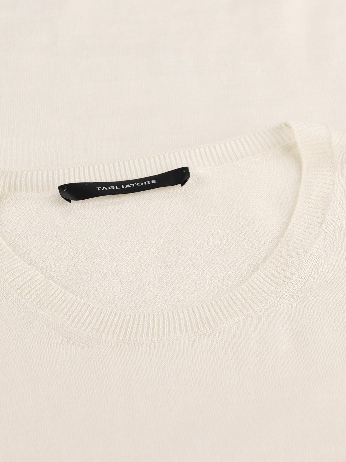 T-Shirt realizzata in lino e cotone. JOSH 001 TAGLIATORE 