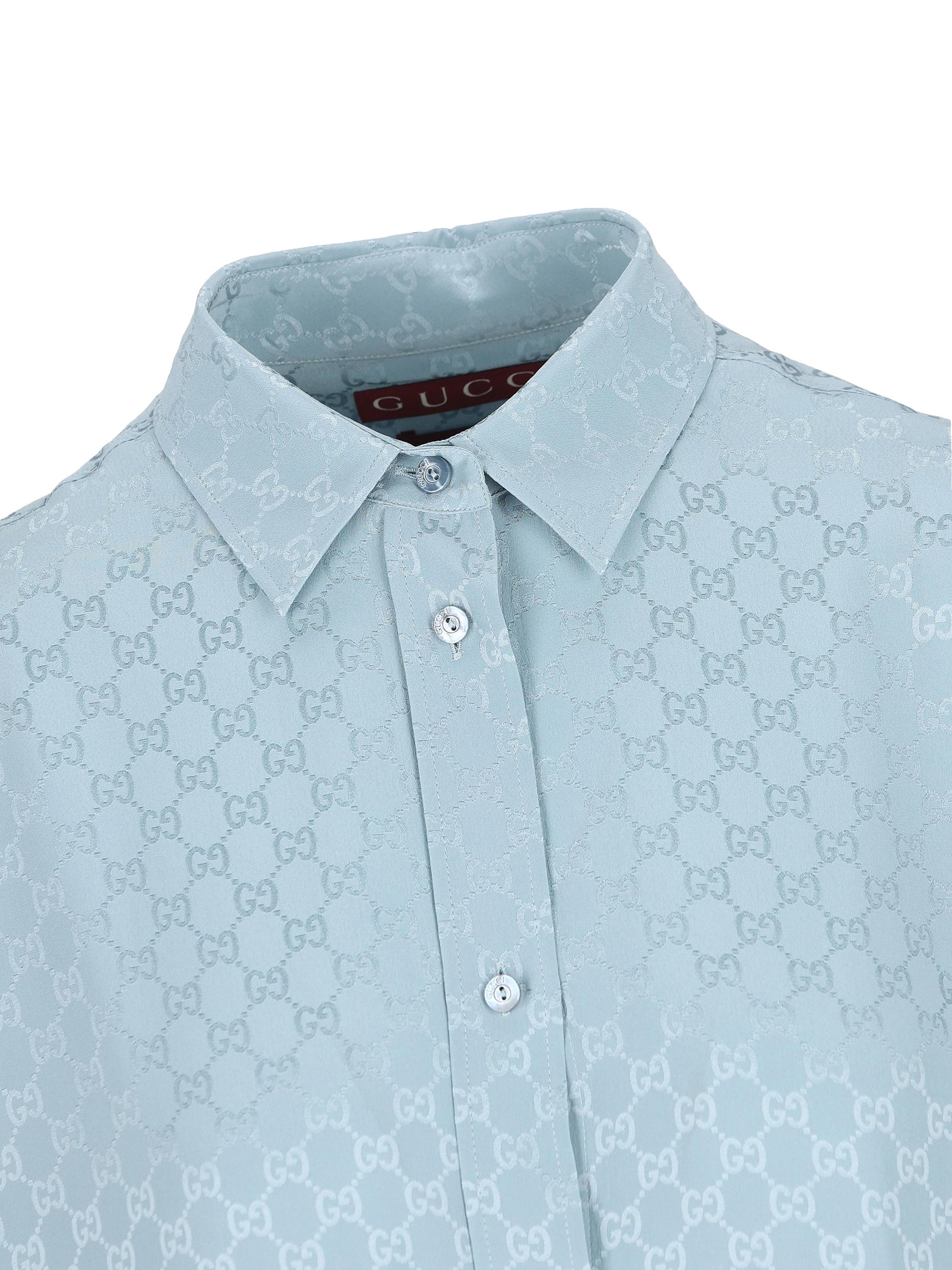 Camicia in seta. 837168 Z7ATQ4141 GUCCI 