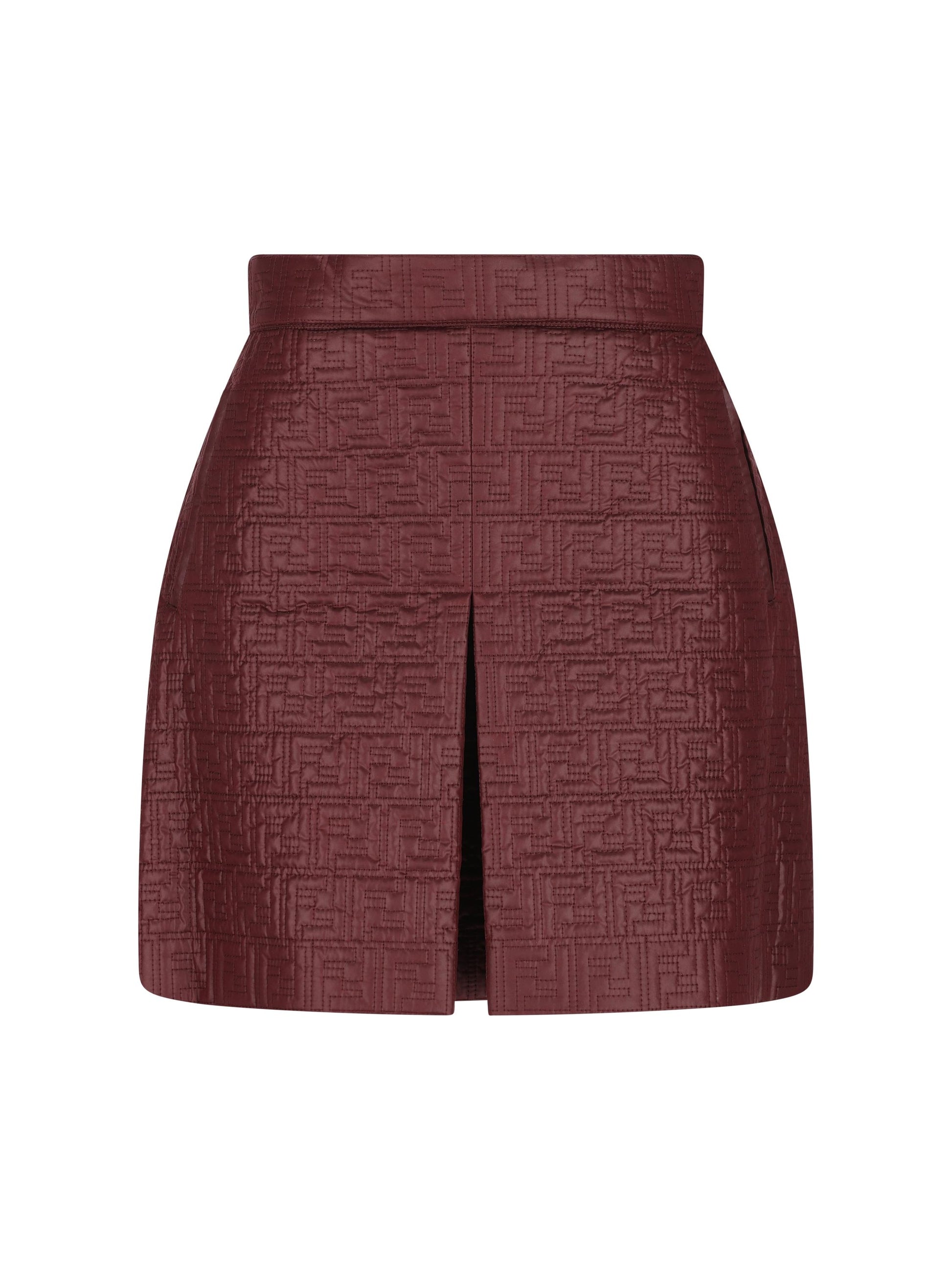 Gonna realizzata in nylon trapuntato. FAB407 AT9CF1UKF FENDI 