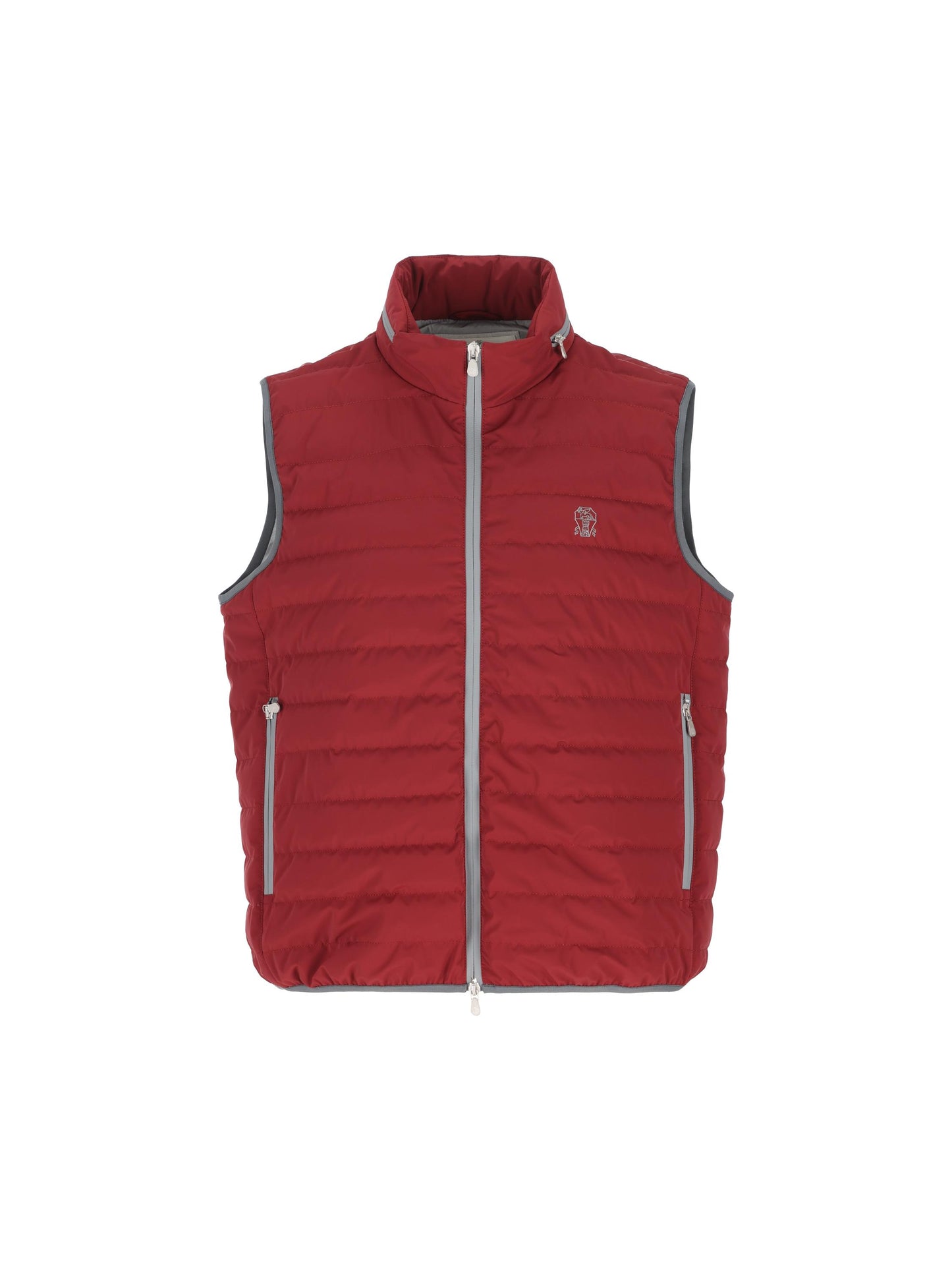 Gilet realizzato in poliammide ed elastan. MM49A7460G C1830 BRUNELLO CUCINELLI 