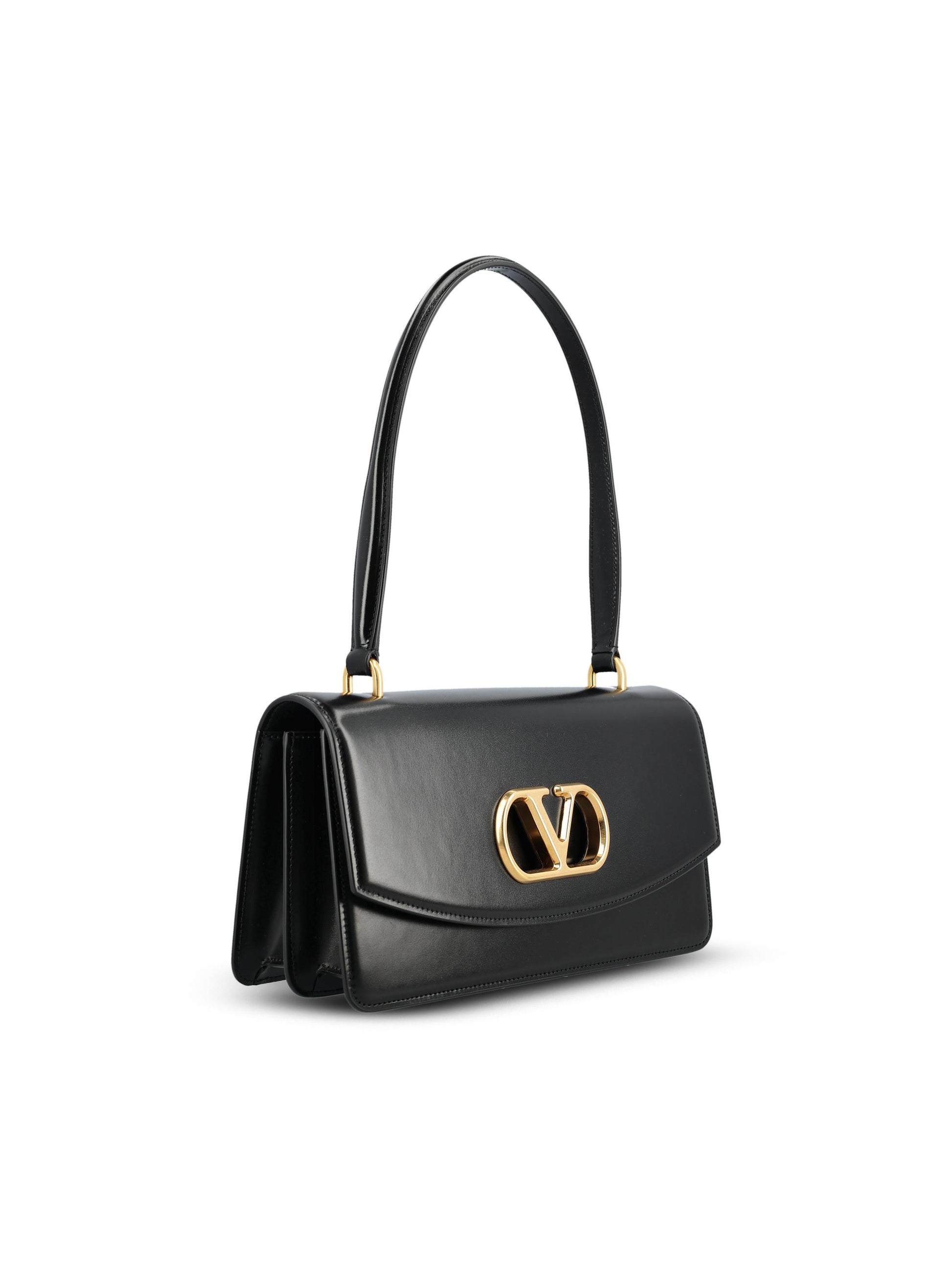 Borsa realizzata in pelle di vitello lucido. 7W2B0R93GCB 0NO VALENTINO GARAVANI 