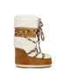 Stivale realizzato in pelle scamosciata e shearling. 80D1402610 MA03 MOON BOOT 