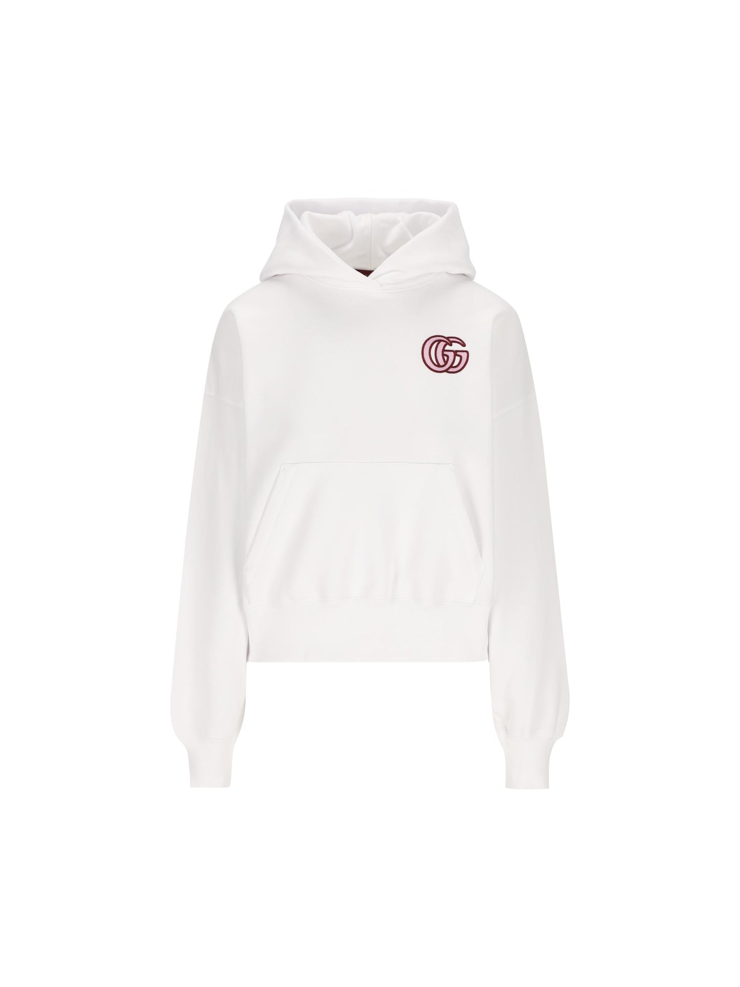 Felpa con cappuccio ricamata in jersey di cotone. 787274 XJG469692 GUCCI 