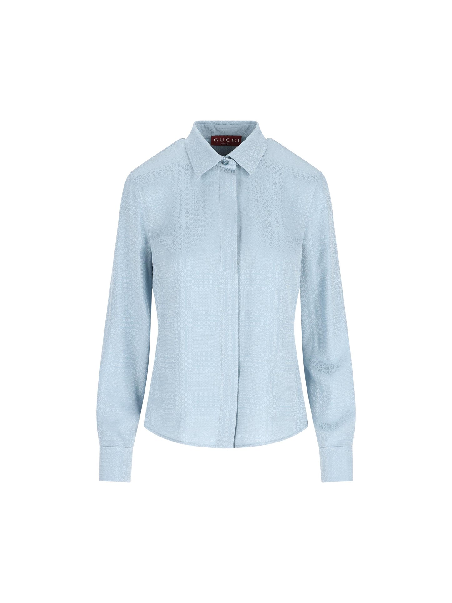 Camicia realizzata in seta. 858623 ZAT904870 GUCCI 