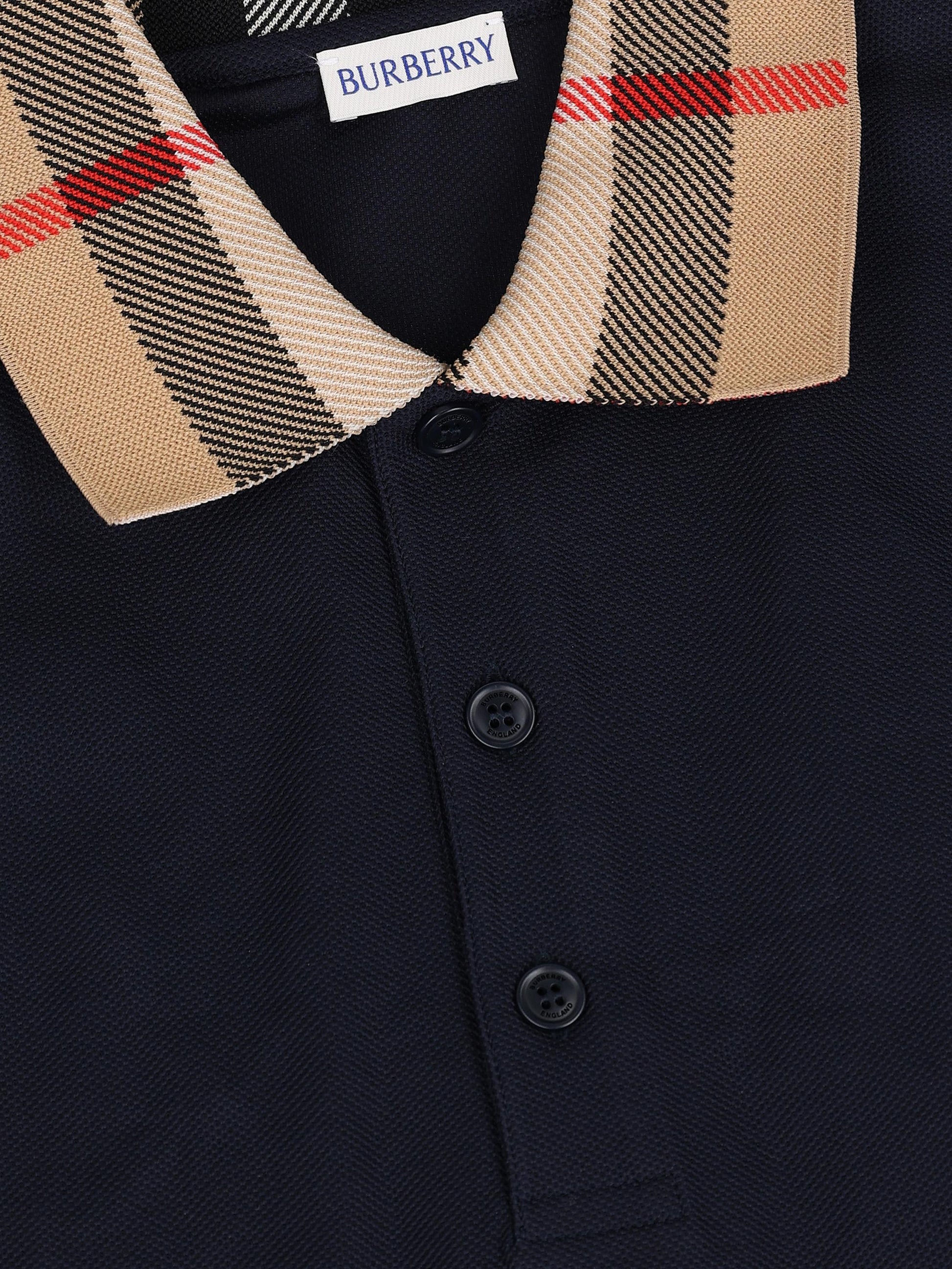 Polo realizzata in cotone. 8072661 B3590 BURBERRY 