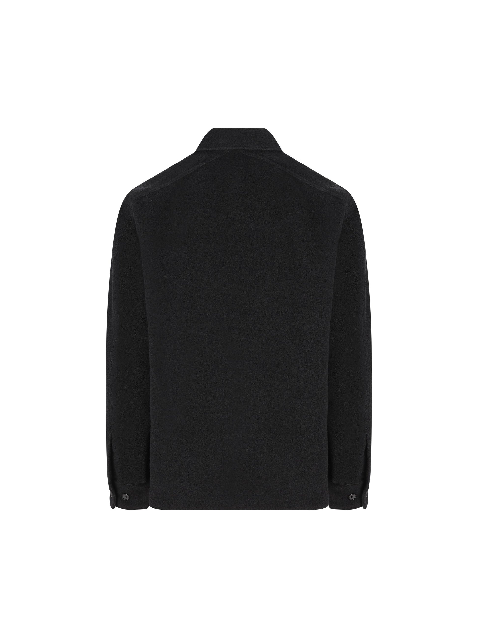 Overshirt in Lana e Cotone con Tasche 19MMOS008A 110527A999 MASSIMO OSTI STUDIO 