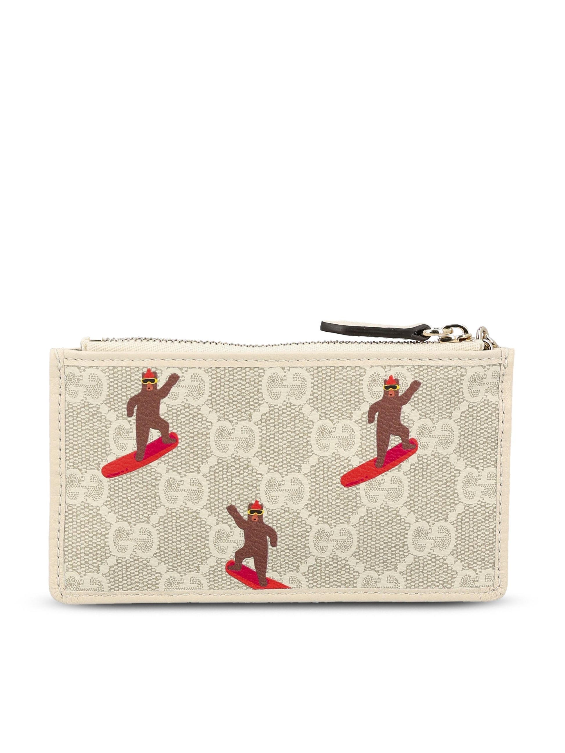 Portachiavi realizzato in tessuto rivestito. 859676 FAFP59645 GUCCI 