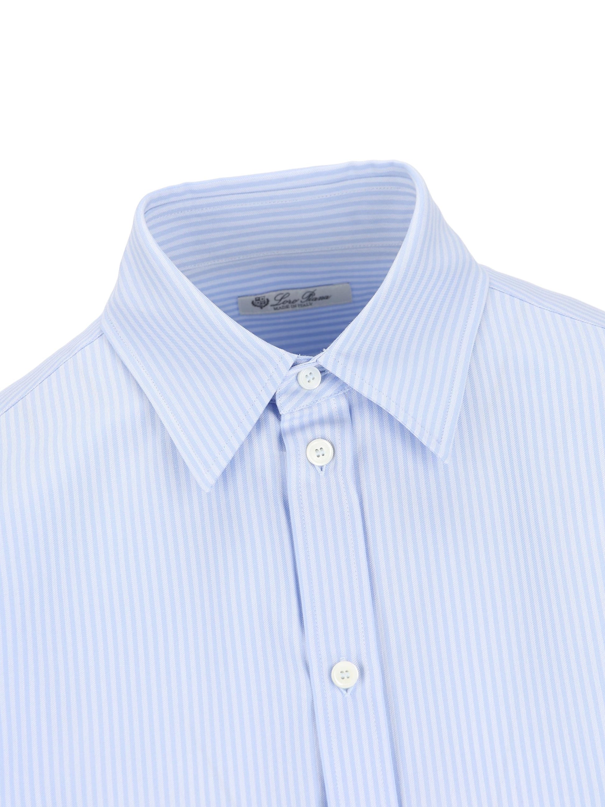 Camicia realizzata in cotone. FAR0349 F7QQ LORO PIANA 