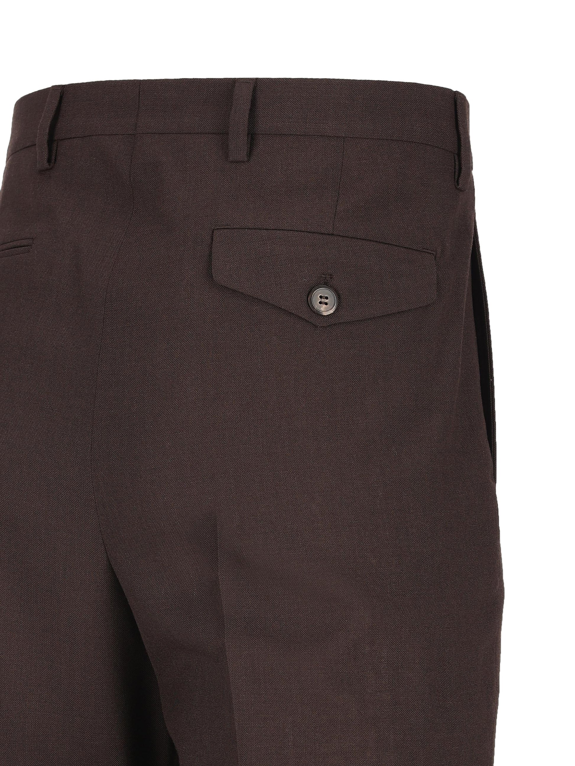 Pantaloni realizzati in lana vergine. UP0355 1W2GF0192 PRADA 