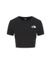 T-Shirt cropped realizzata in cotone. NF0A55AO JK31 THE NORTH FACE 