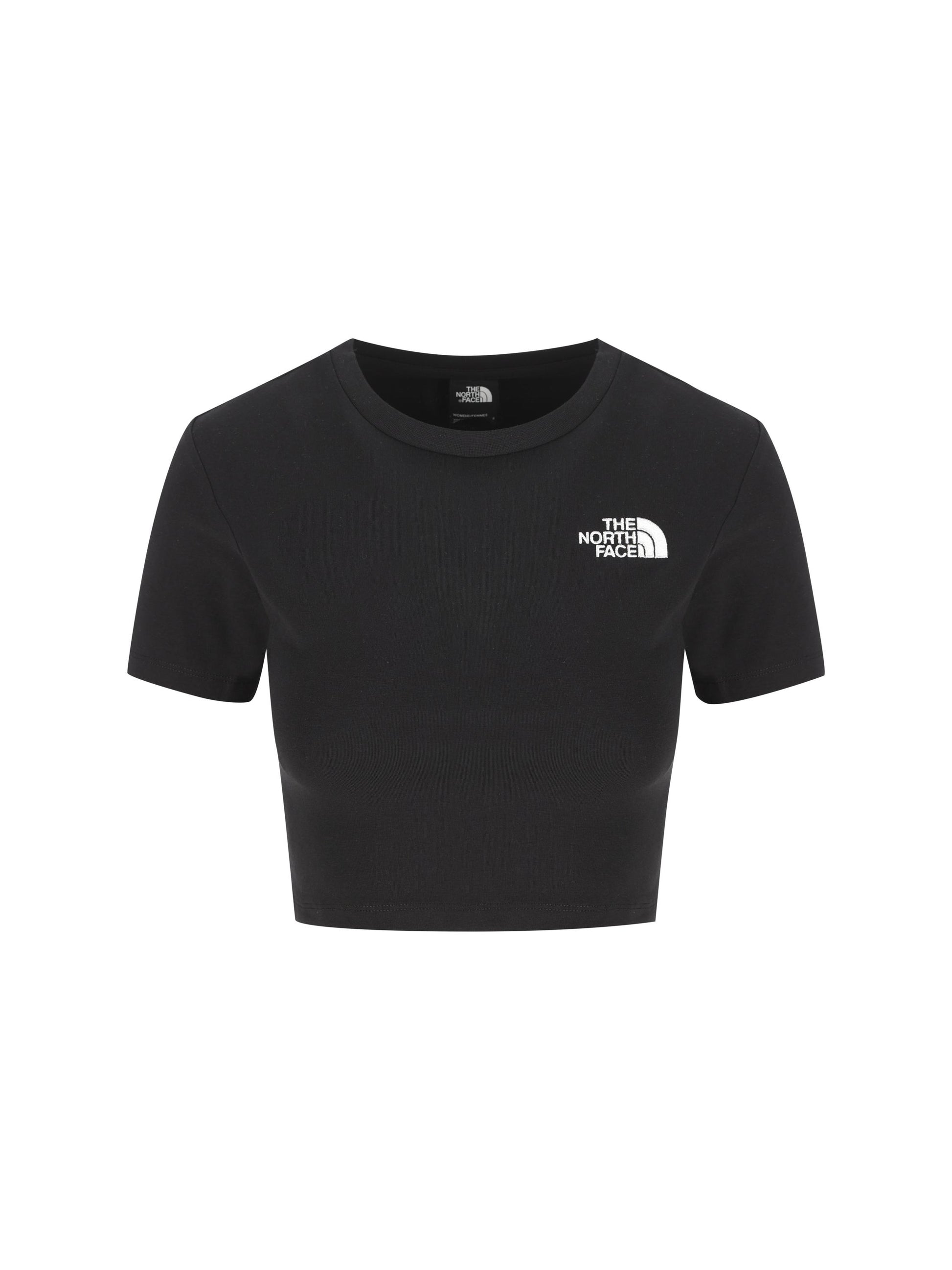 T-Shirt cropped realizzata in cotone. NF0A55AO JK31 THE NORTH FACE 