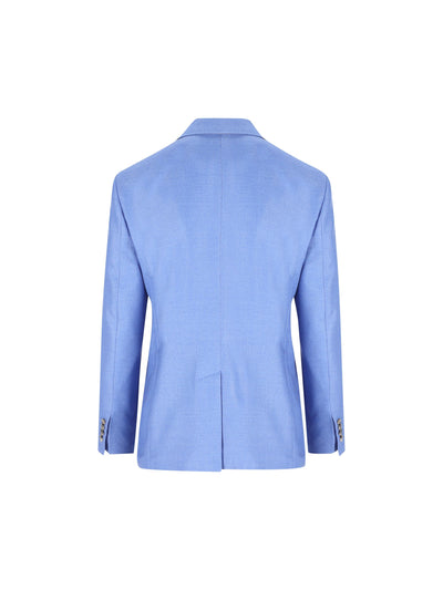 Blazer realizzato in canvas di lana e seta. 2611041111600 004 MAX MARA 