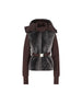 Giacca da sci in shearling e tessuto tecnico. FAN150 AT98F1T6H FENDI 