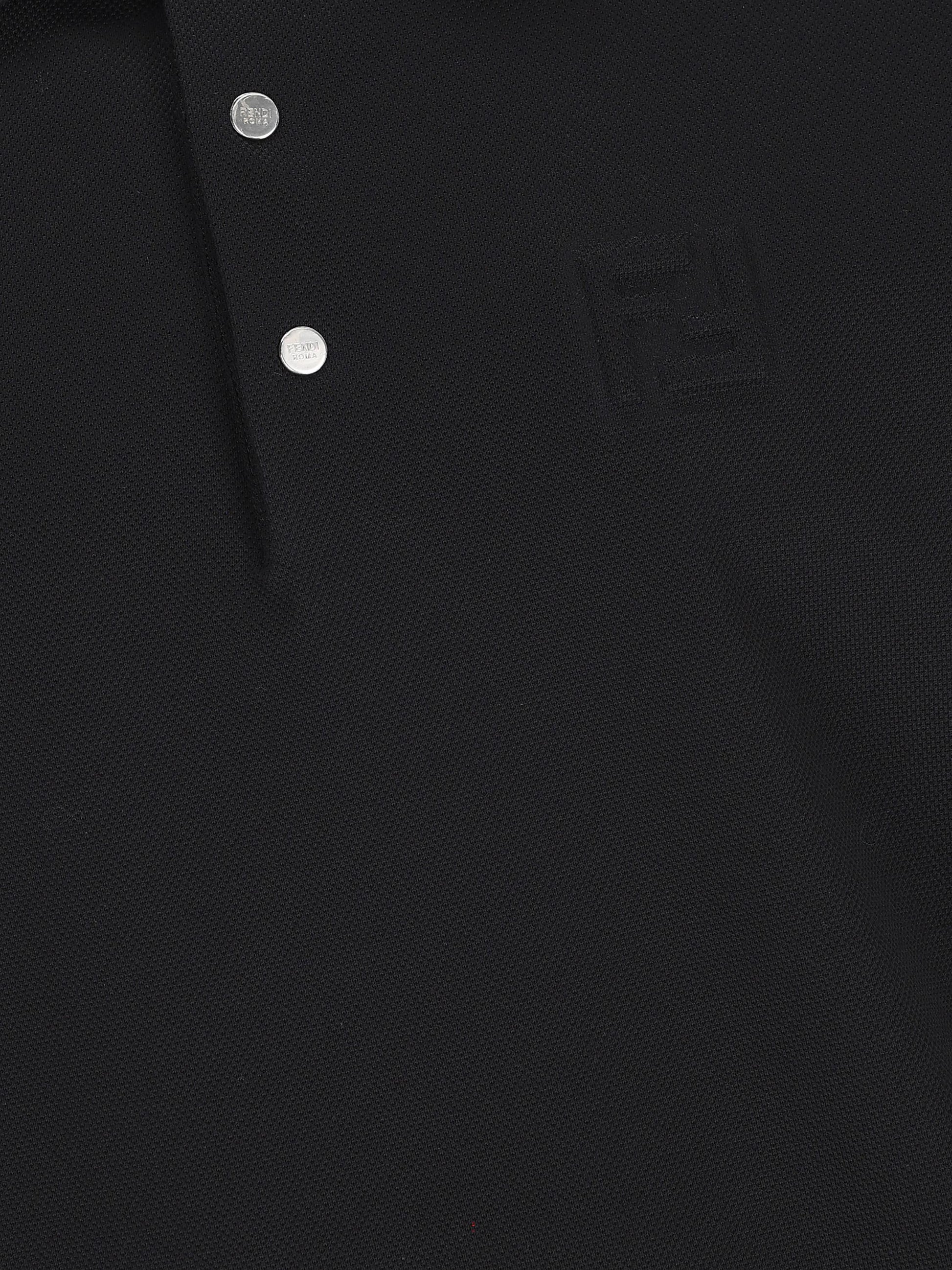 Polo realizzata in cotone ed elastan. FY1309 ASDTF0QA1 FENDI 