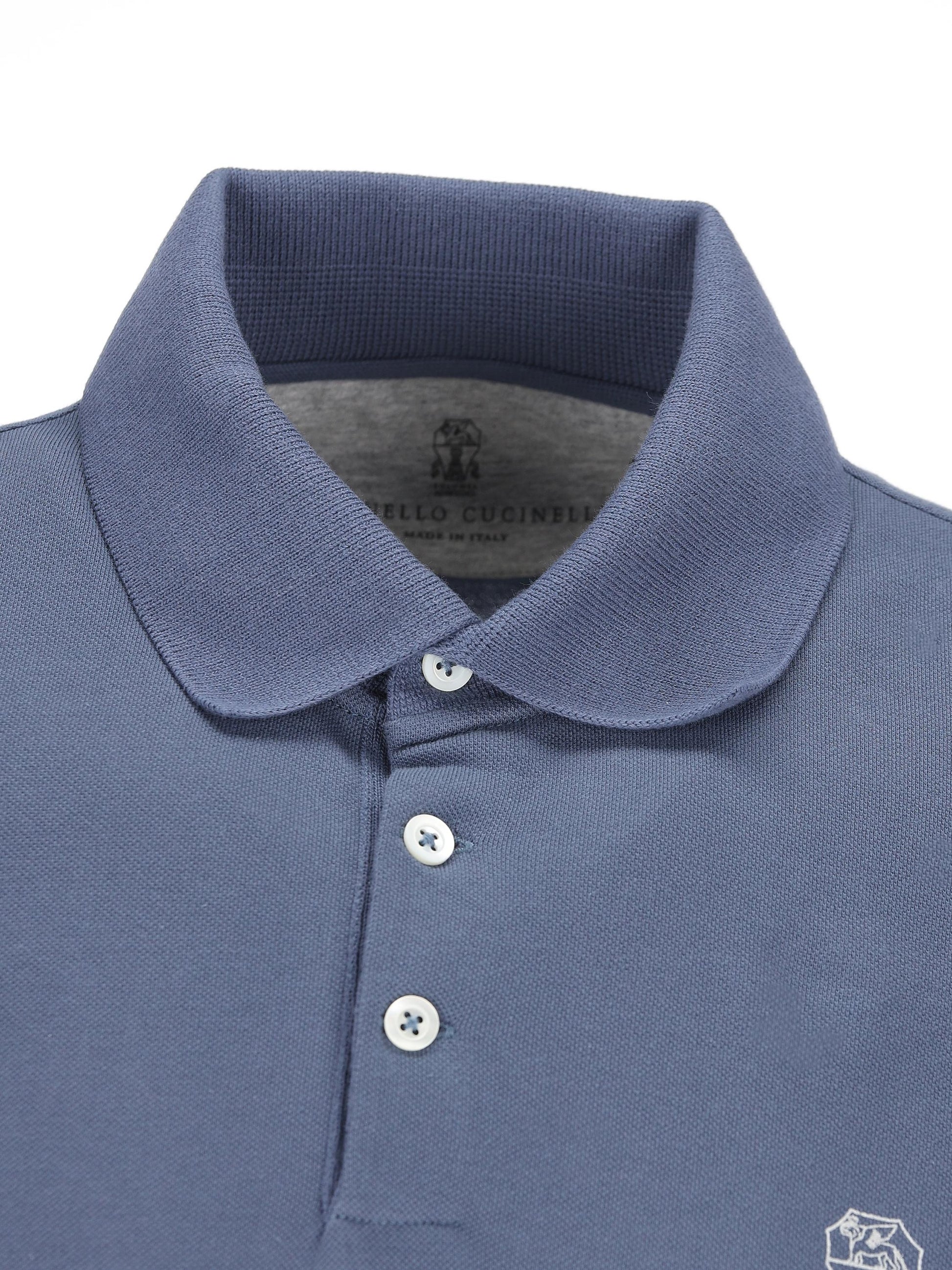 Polo realizzata in cotone. ME8548788 CBL48 BRUNELLO CUCINELLI 