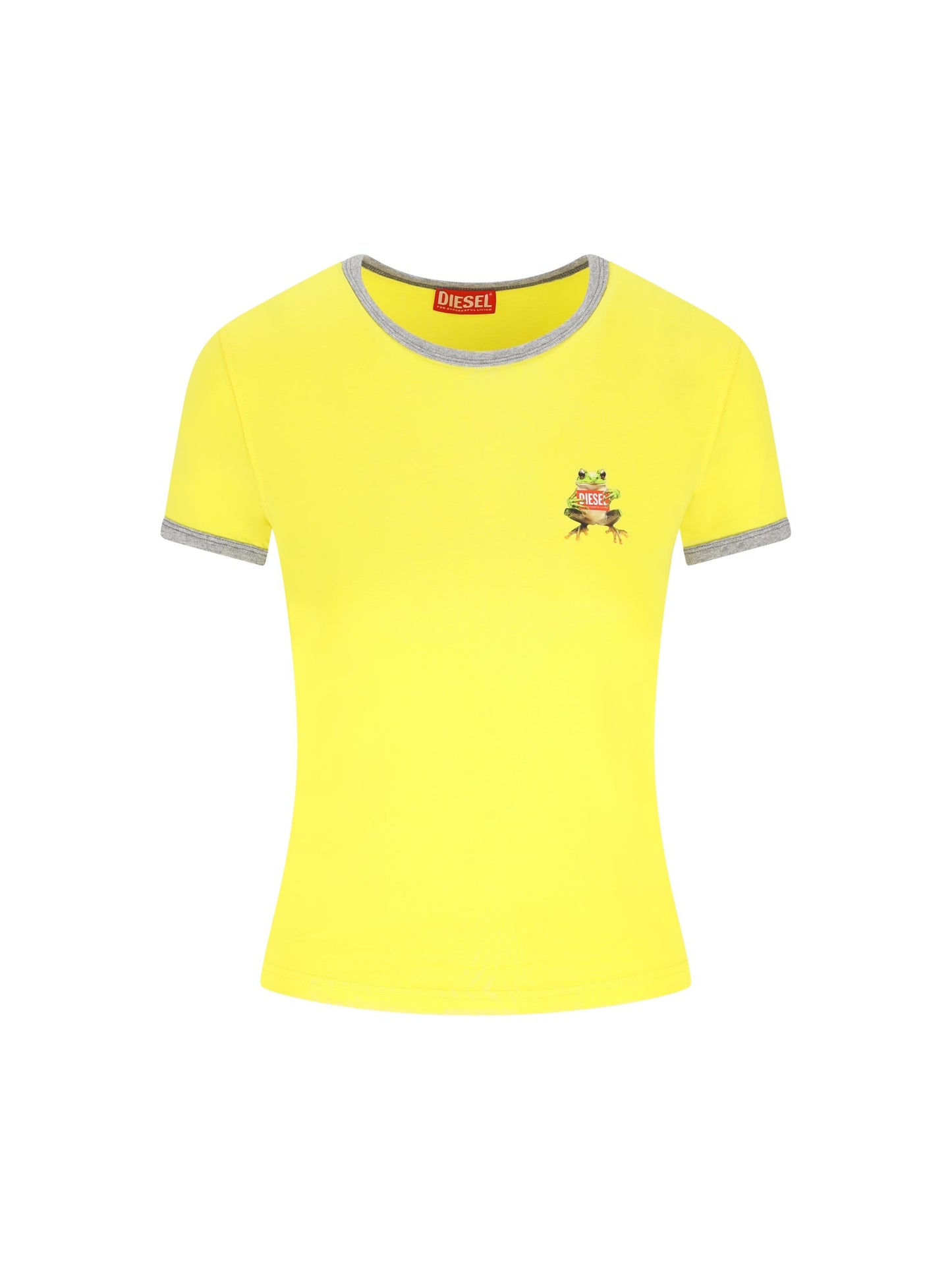 T-Shirt realizzata in cotone ed elastan. A21918 0QHHA21I DIESEL 