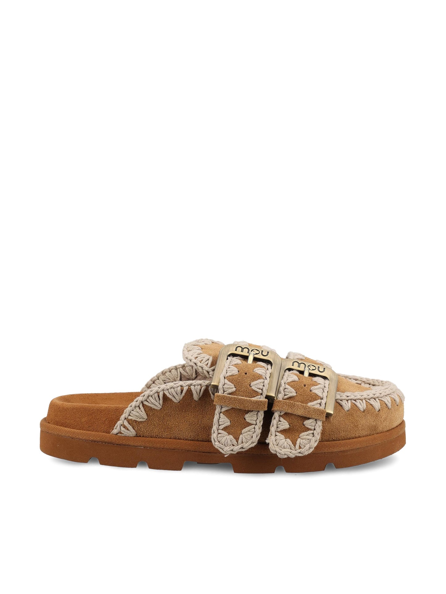 Sabot realizzati in pelle scamosciata. SW631003A COG MOU 