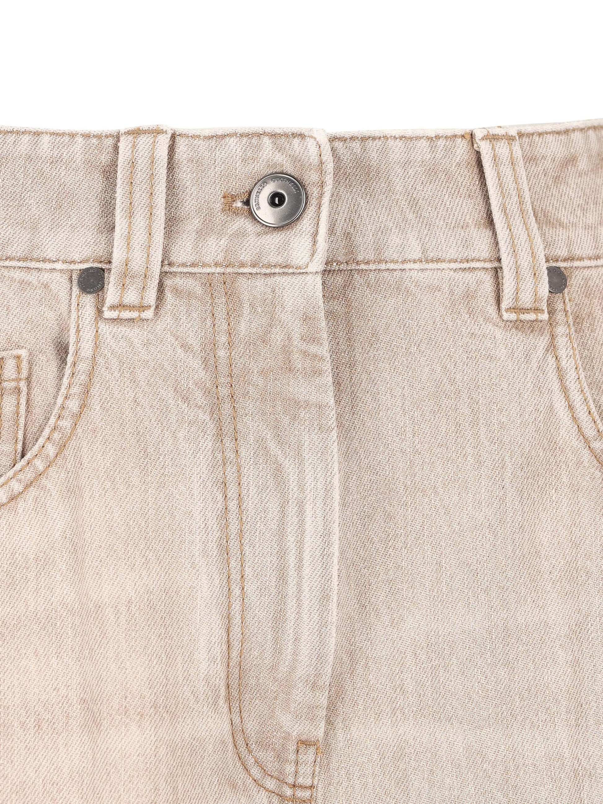 Pantaloni realizzati in cotone. 2001384275471 C9037 BRUNELLO CUCINELLI 