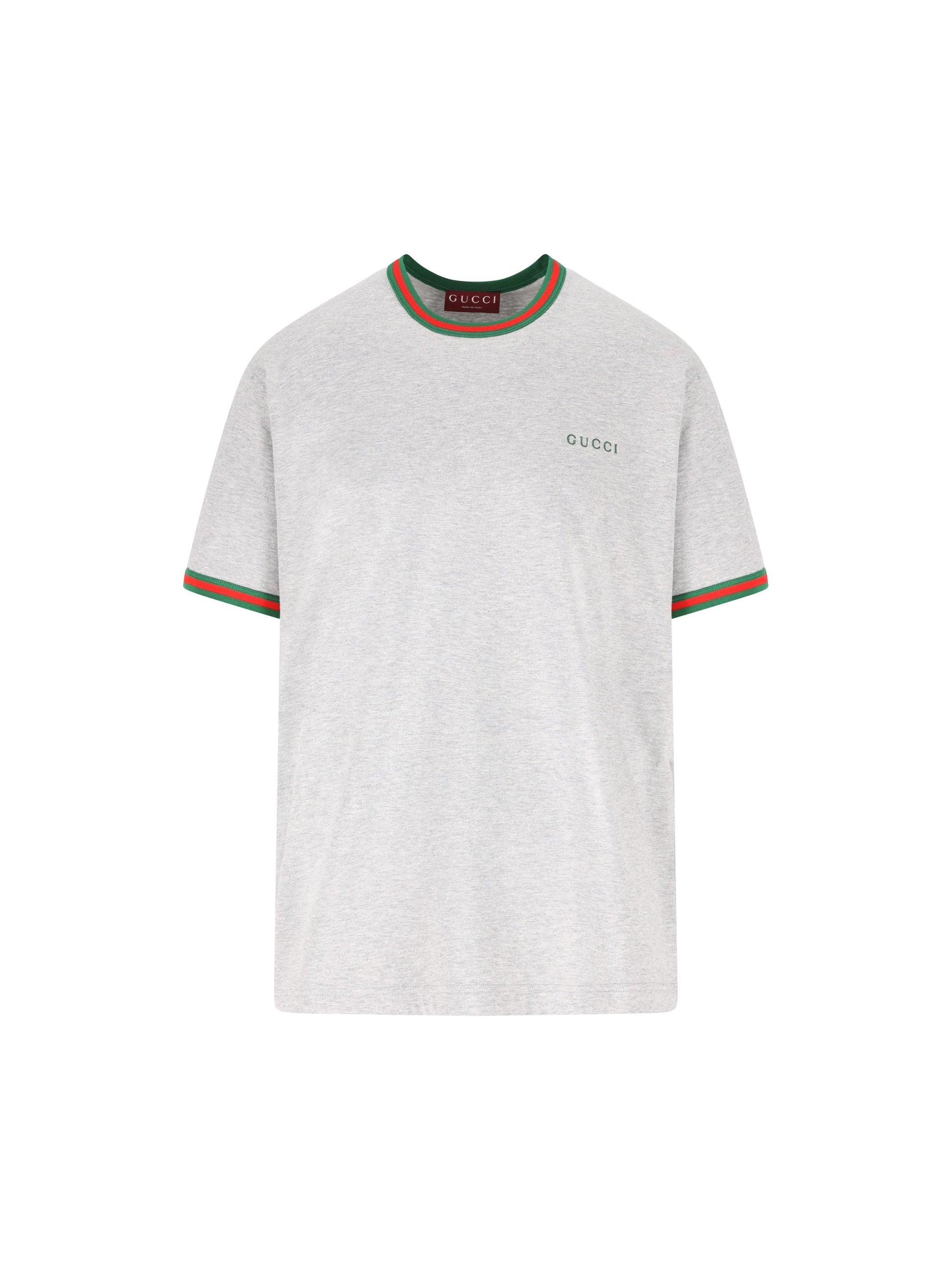 T-shirt in jersey di cotone con ricamo 835640 XJHCW1183 GUCCI 