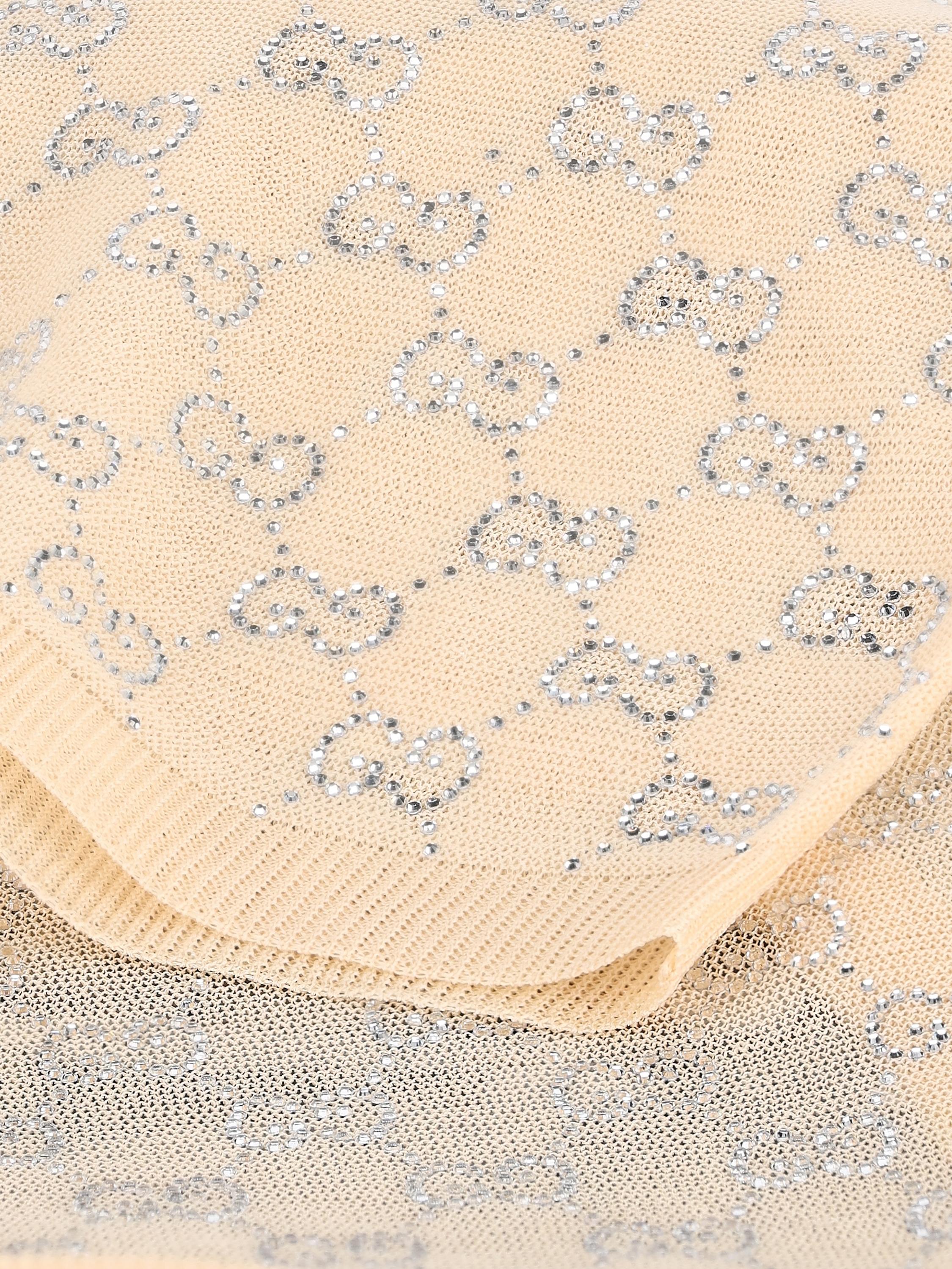 GUCCI Silk Top with Crystals- Franzkraler.com